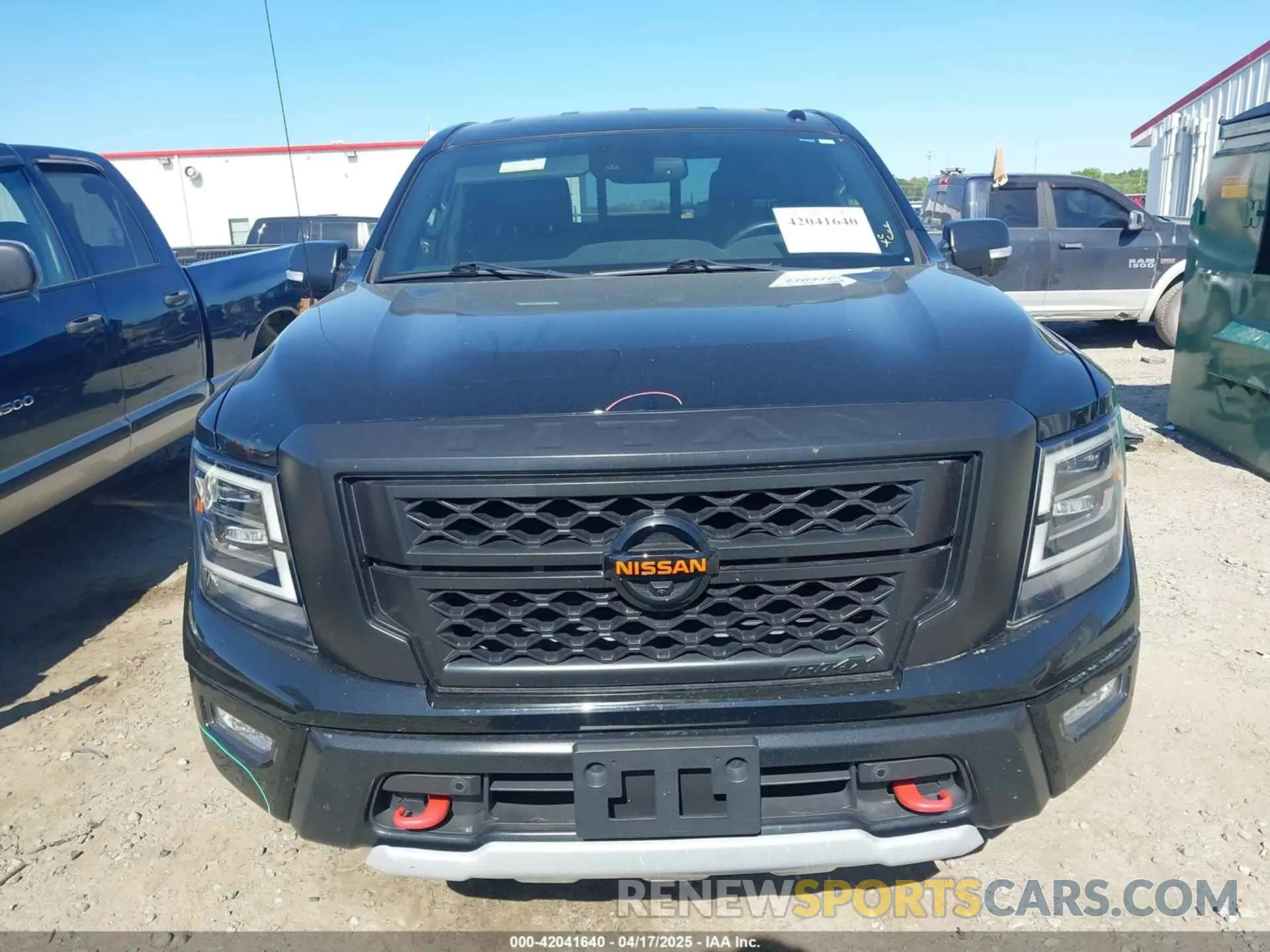 13 Photograph of a damaged car 1N6AA1ED3LN507305 NISSAN TITAN 2020