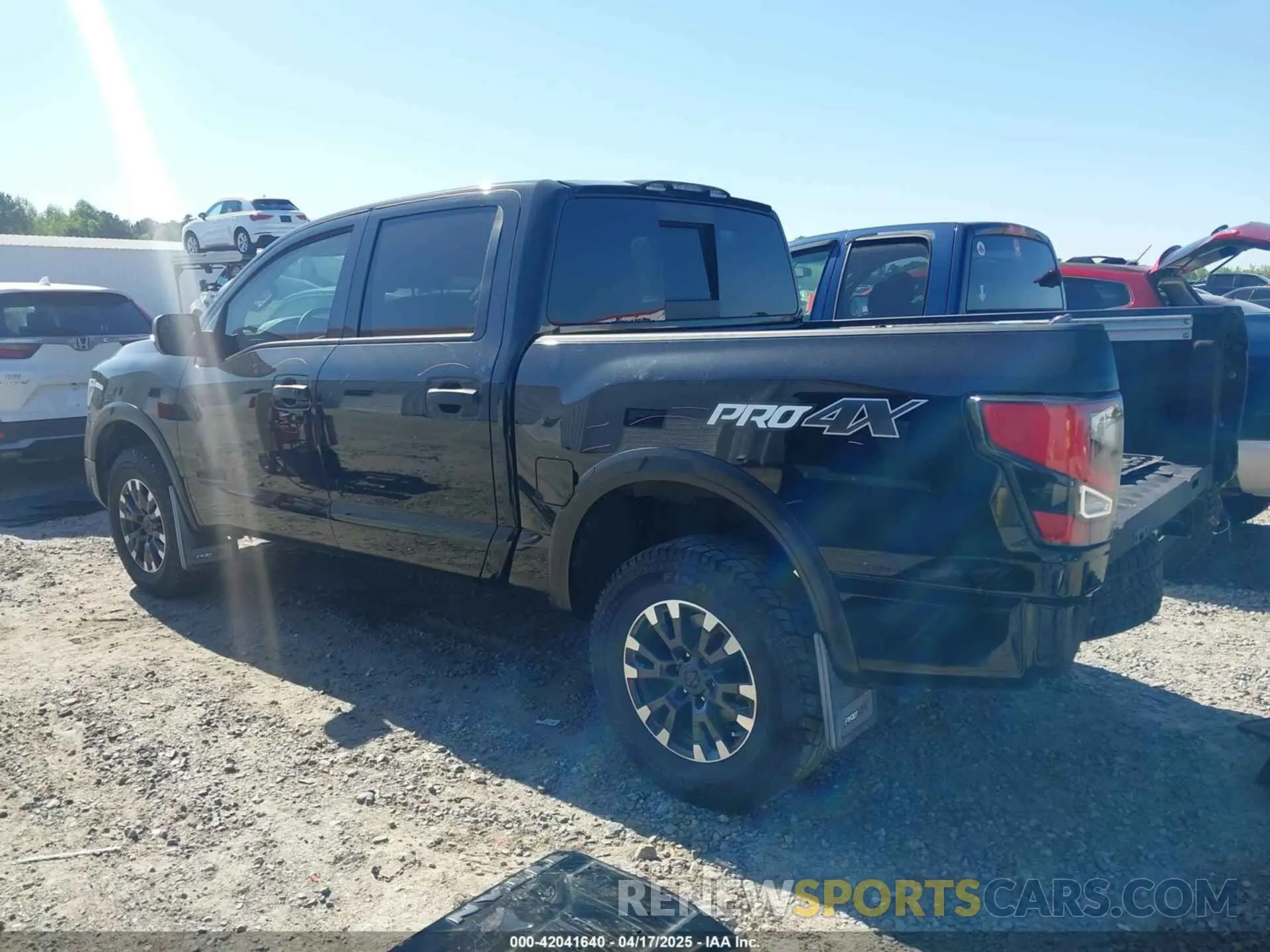 3 Photograph of a damaged car 1N6AA1ED3LN507305 NISSAN TITAN 2020