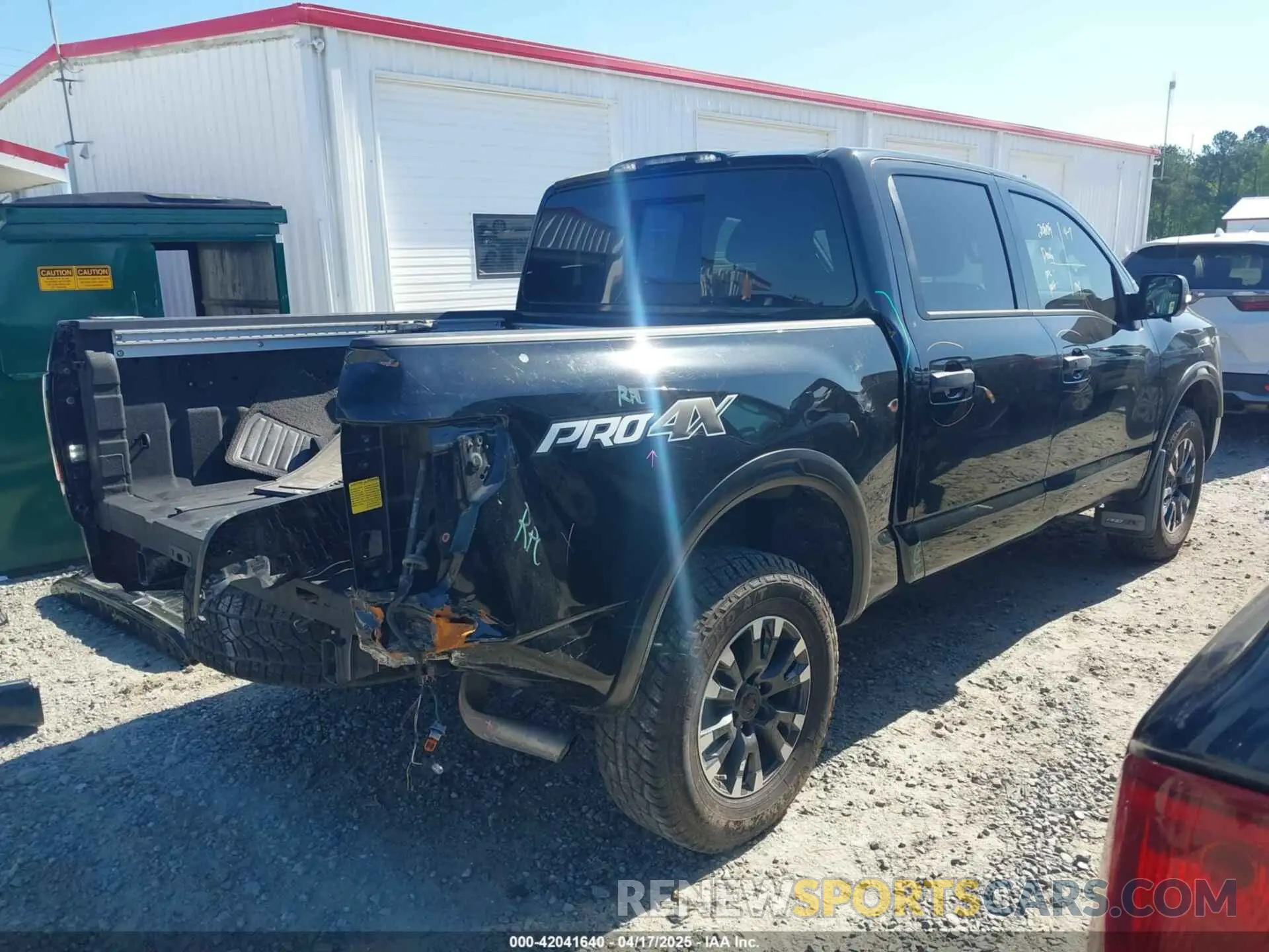4 Photograph of a damaged car 1N6AA1ED3LN507305 NISSAN TITAN 2020