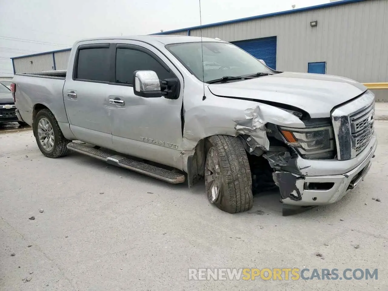 4 Photograph of a damaged car 1N6AA1ED5LN501764 NISSAN TITAN 2020