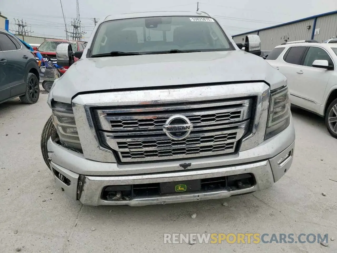 5 Photograph of a damaged car 1N6AA1ED5LN501764 NISSAN TITAN 2020