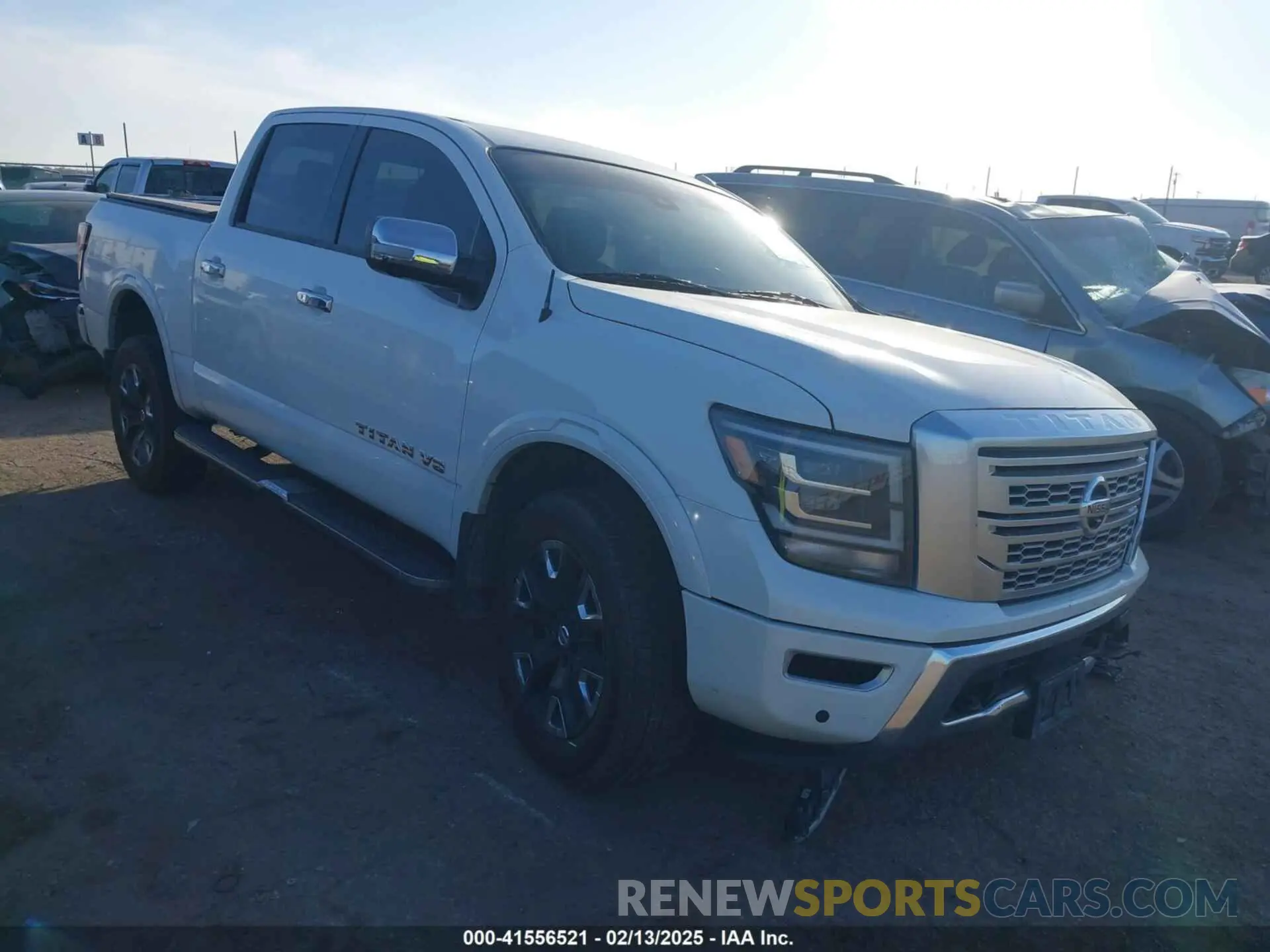 1 Photograph of a damaged car 1N6AA1ED5LN510562 NISSAN TITAN 2020