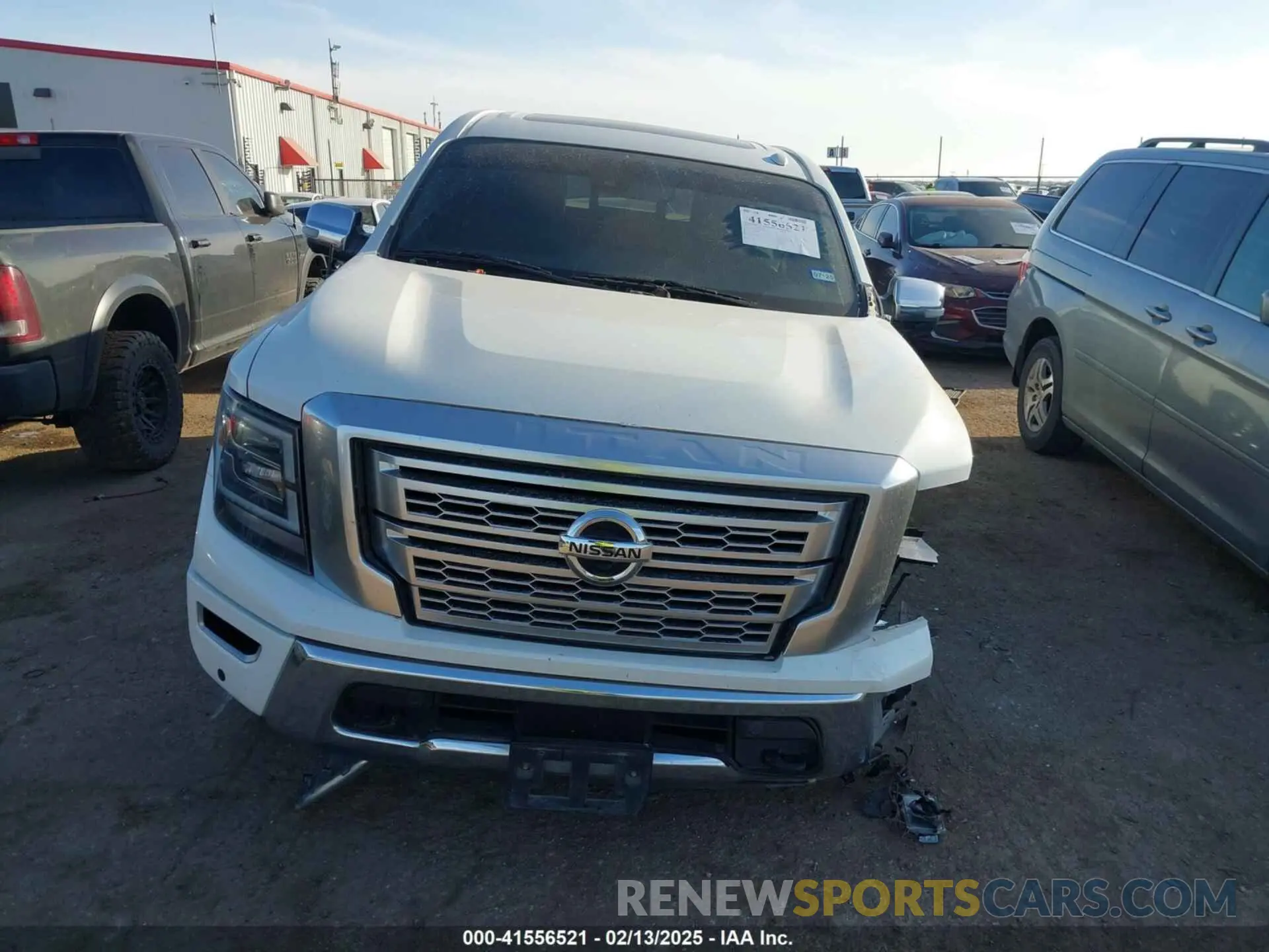 11 Photograph of a damaged car 1N6AA1ED5LN510562 NISSAN TITAN 2020