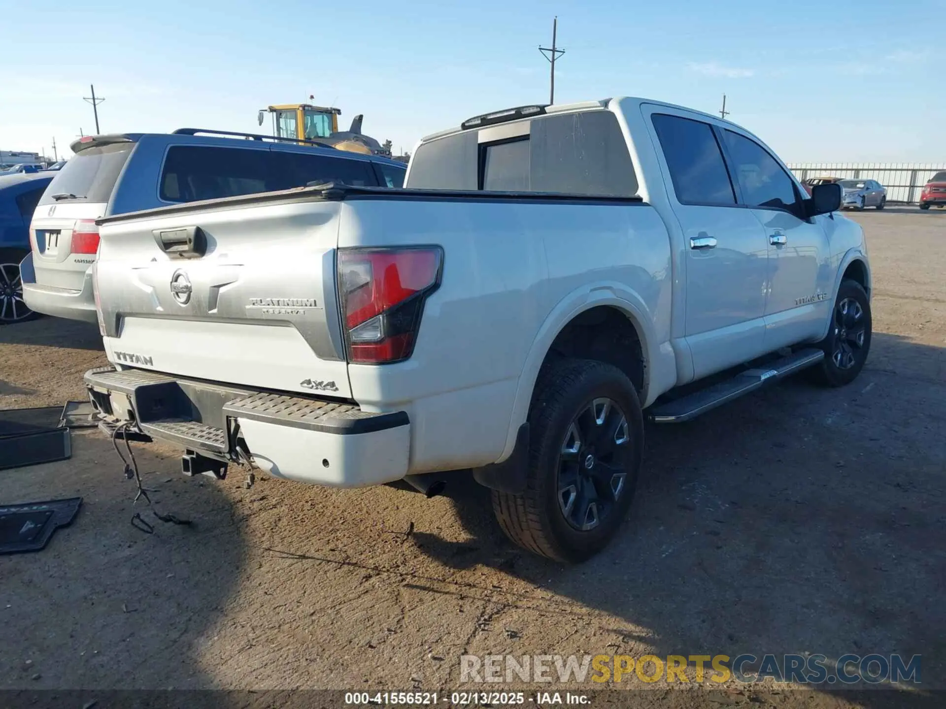 4 Photograph of a damaged car 1N6AA1ED5LN510562 NISSAN TITAN 2020