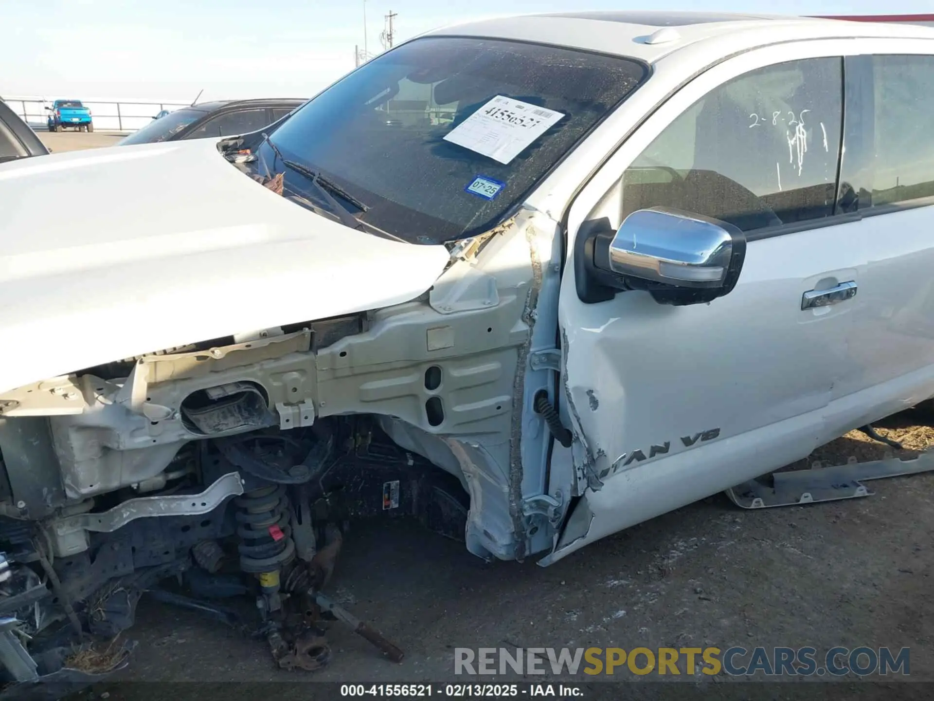 6 Photograph of a damaged car 1N6AA1ED5LN510562 NISSAN TITAN 2020