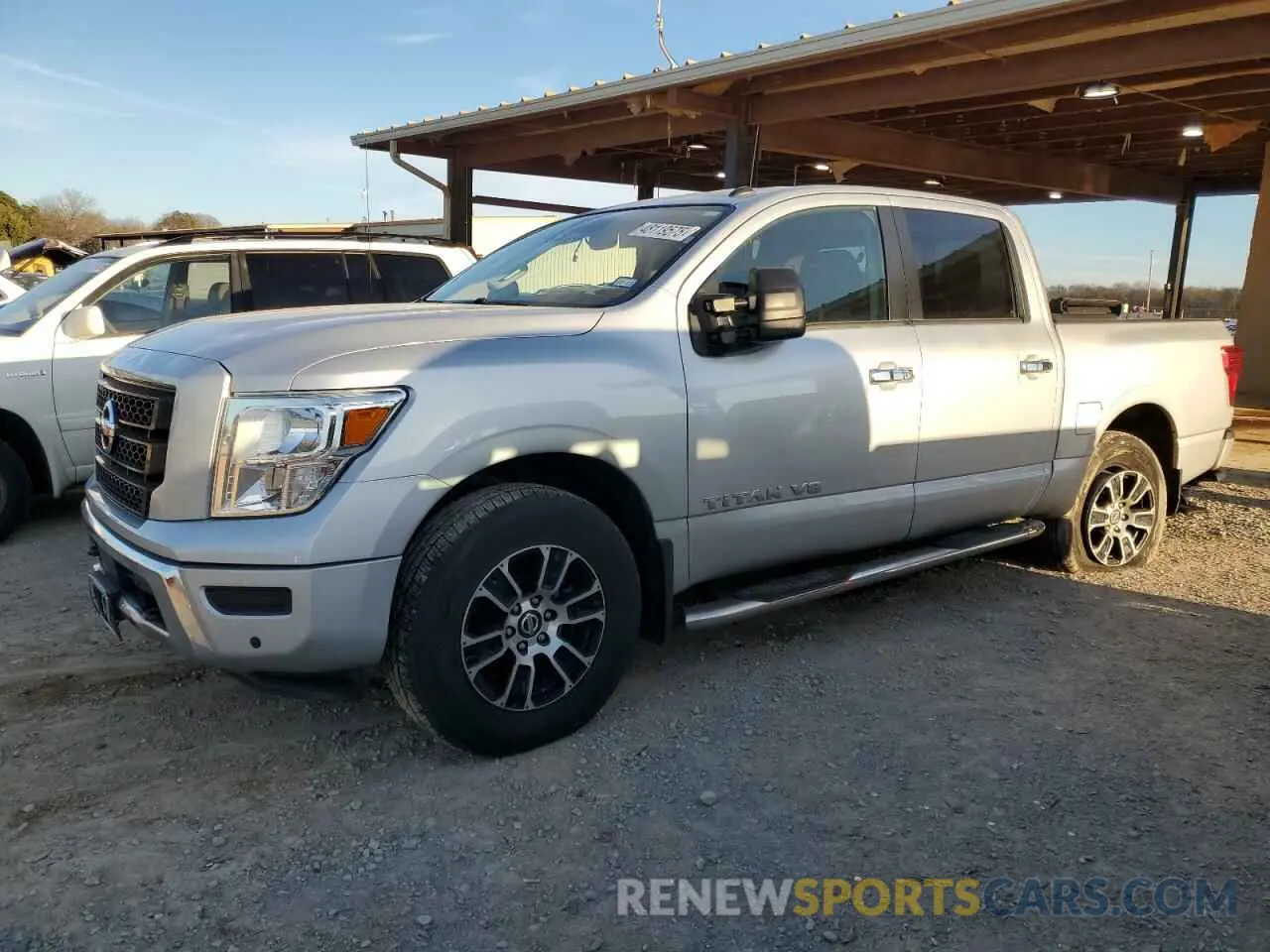 1 Photograph of a damaged car 1N6AA1ED6LN501062 NISSAN TITAN 2020