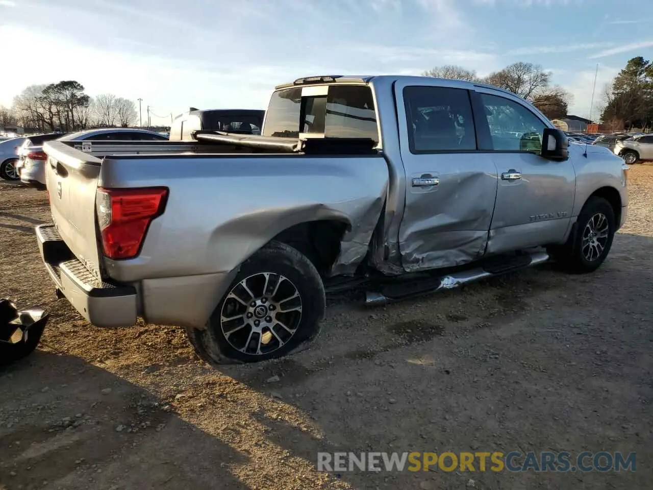 3 Photograph of a damaged car 1N6AA1ED6LN501062 NISSAN TITAN 2020