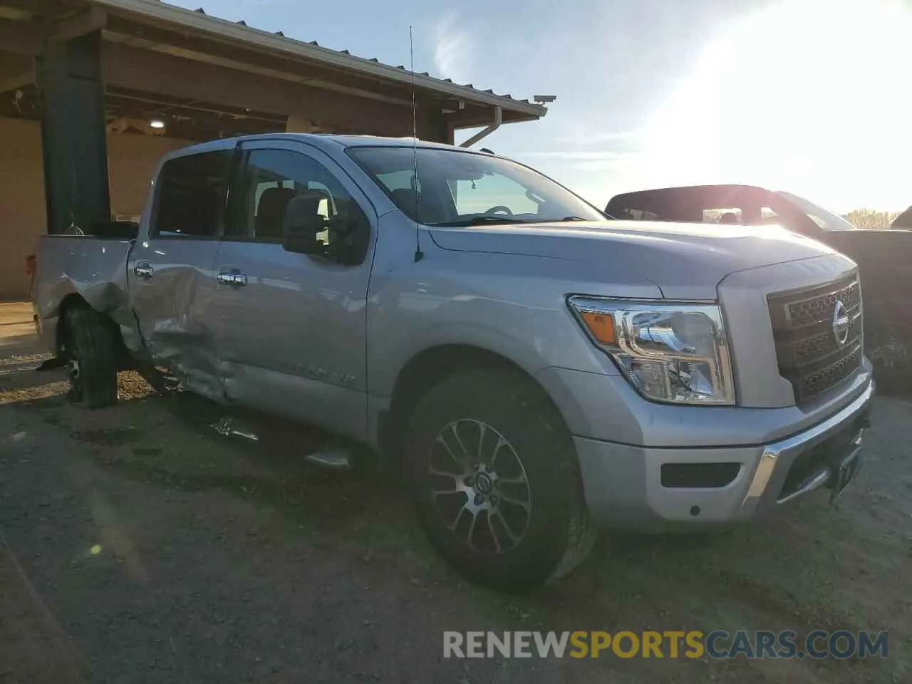4 Photograph of a damaged car 1N6AA1ED6LN501062 NISSAN TITAN 2020