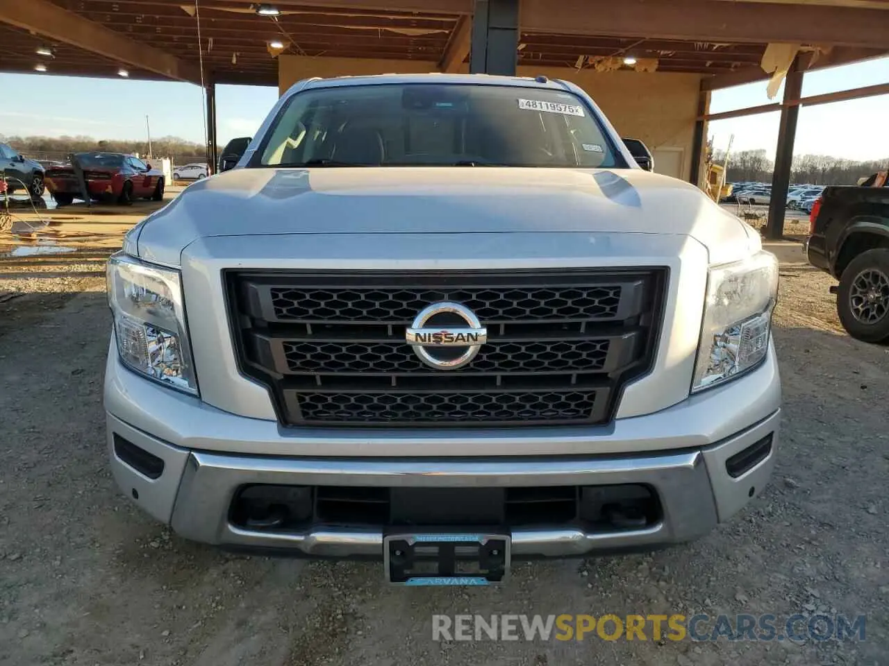 5 Photograph of a damaged car 1N6AA1ED6LN501062 NISSAN TITAN 2020