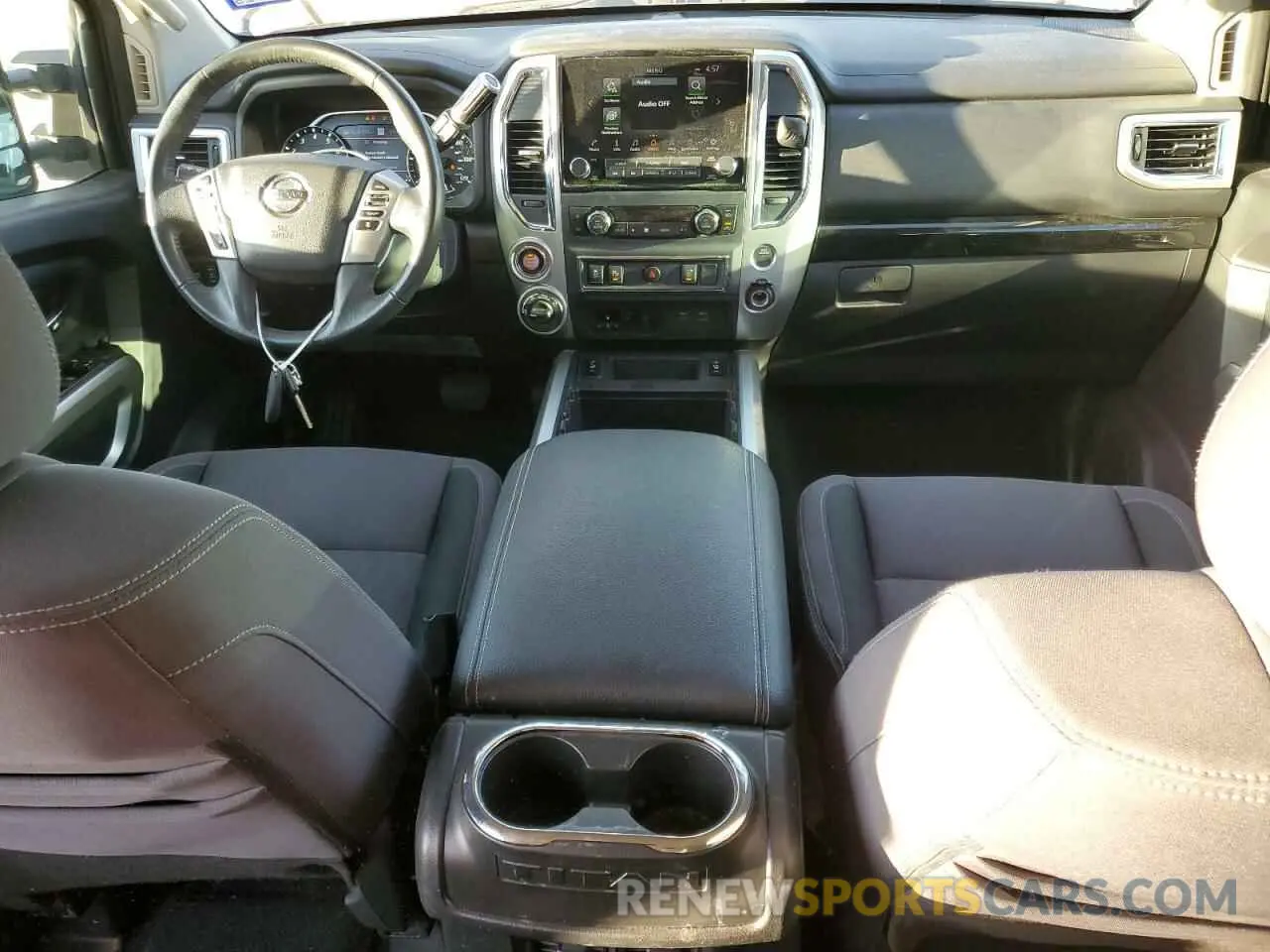 8 Photograph of a damaged car 1N6AA1ED6LN501062 NISSAN TITAN 2020