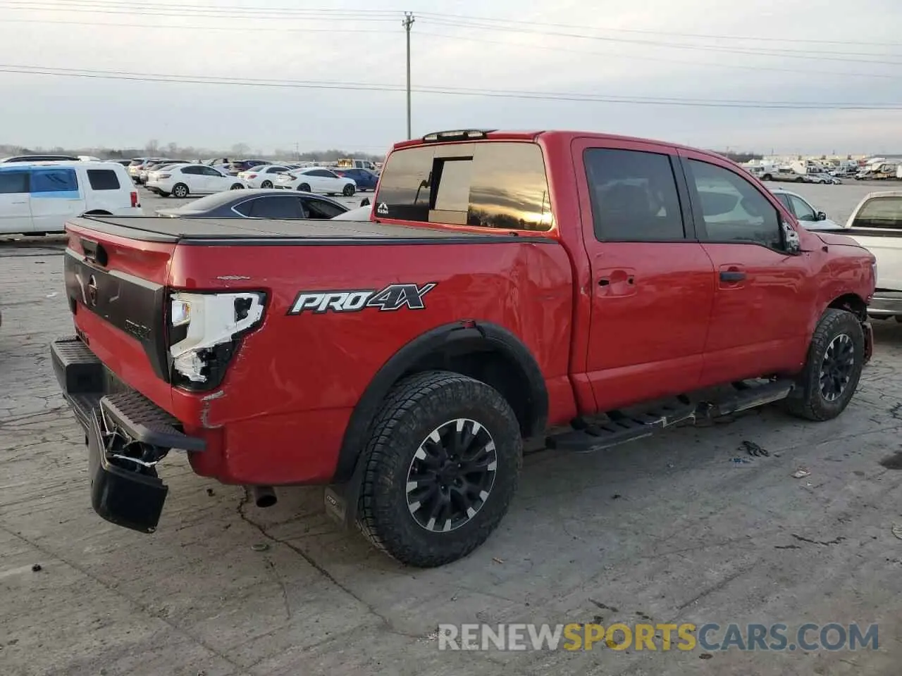 3 Photograph of a damaged car 1N6AA1ED6LN506892 NISSAN TITAN 2020