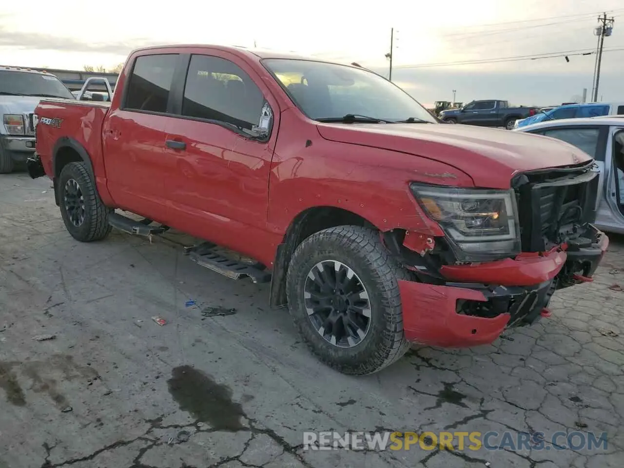 4 Photograph of a damaged car 1N6AA1ED6LN506892 NISSAN TITAN 2020
