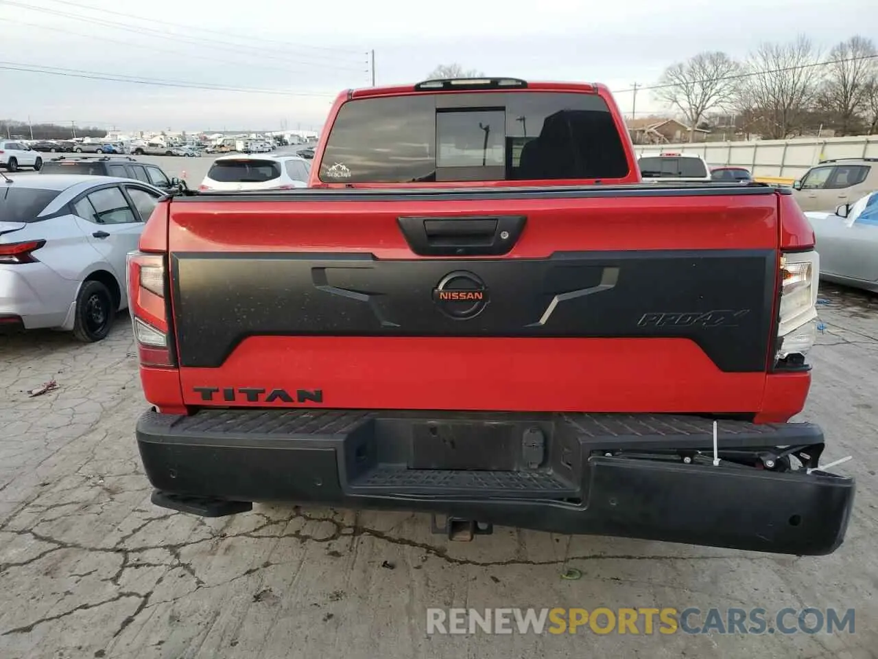 6 Photograph of a damaged car 1N6AA1ED6LN506892 NISSAN TITAN 2020