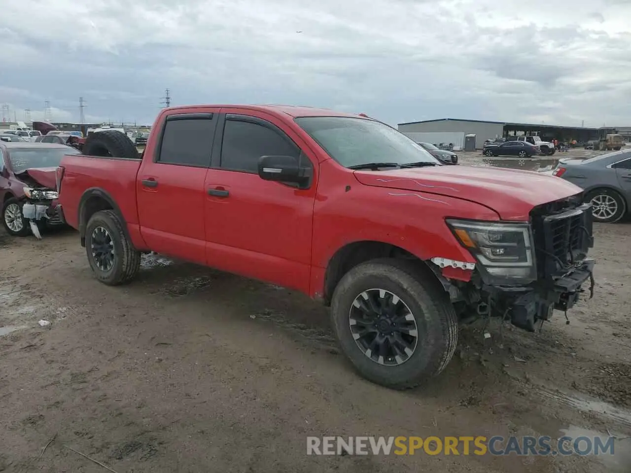 4 Photograph of a damaged car 1N6AA1ED6LN510828 NISSAN TITAN 2020