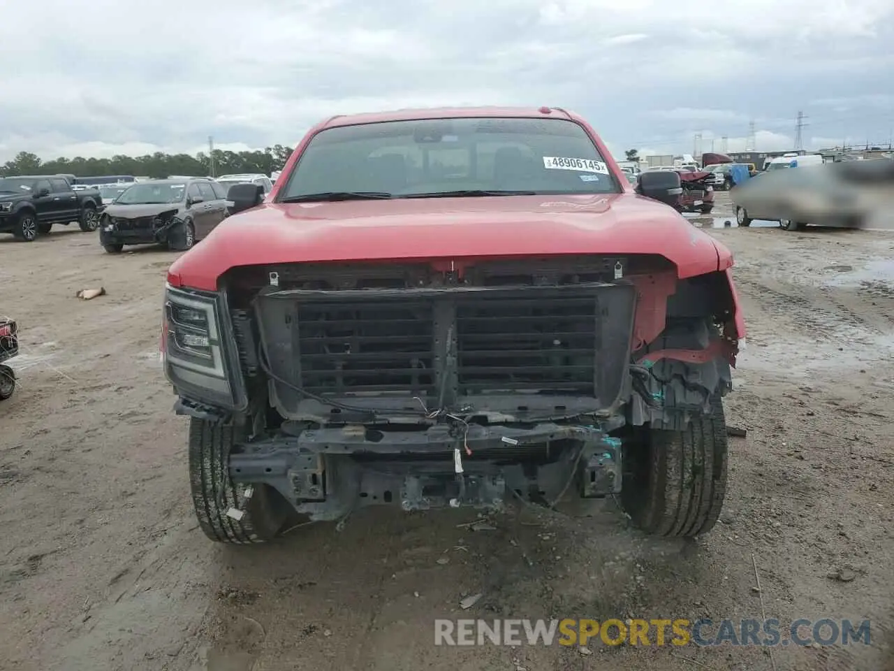 5 Photograph of a damaged car 1N6AA1ED6LN510828 NISSAN TITAN 2020