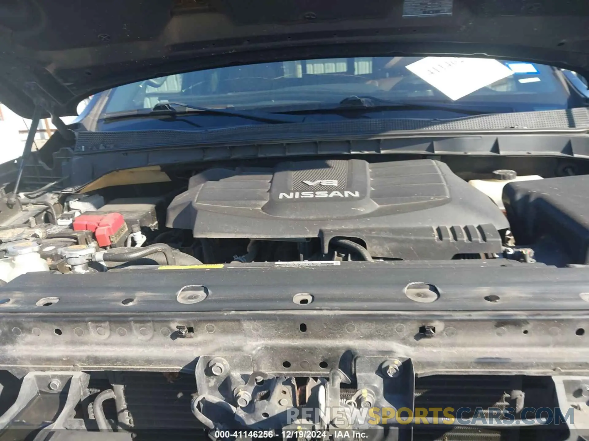 10 Photograph of a damaged car 1N6AA1ED7LN507646 NISSAN TITAN 2020