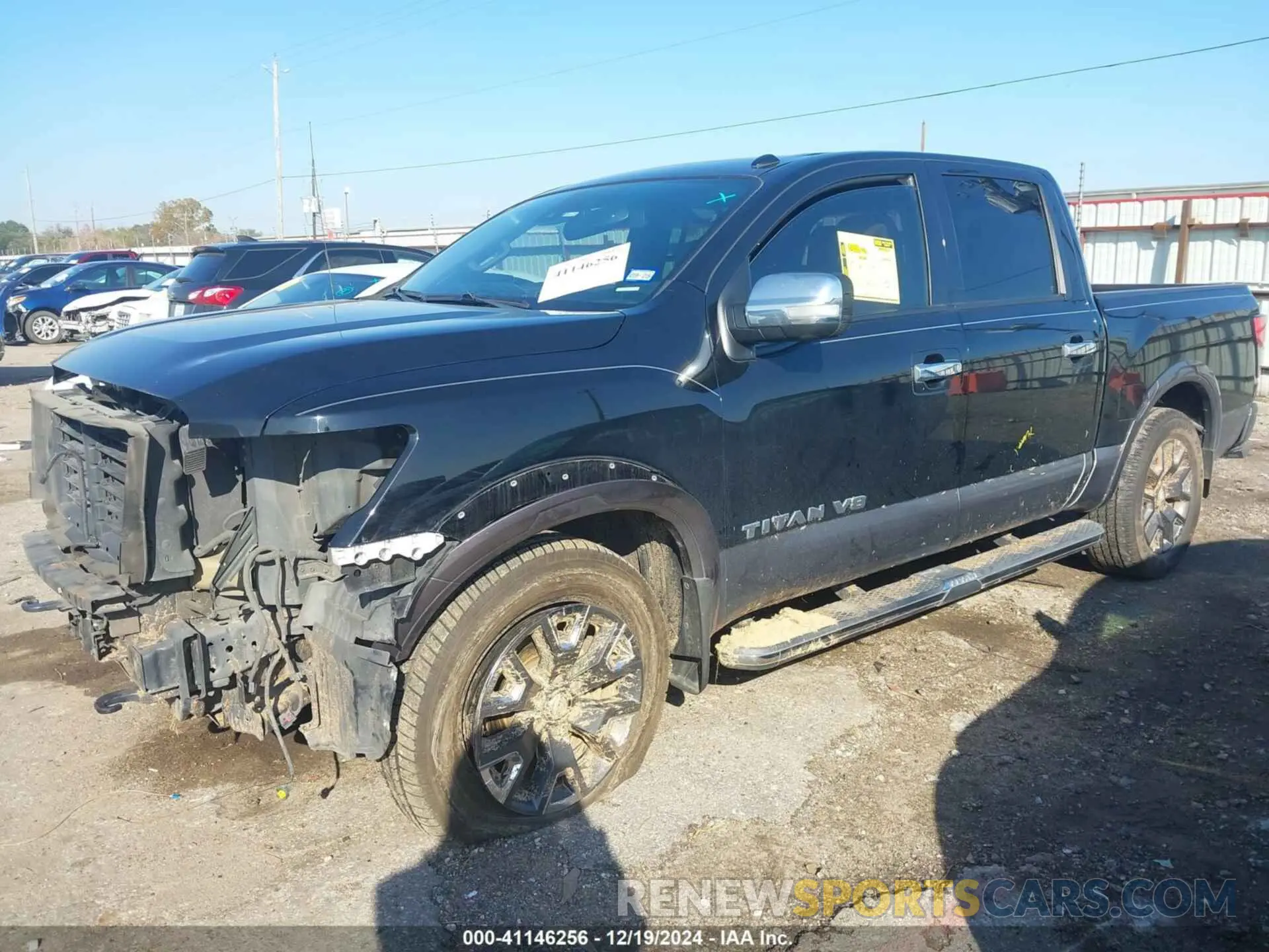 2 Photograph of a damaged car 1N6AA1ED7LN507646 NISSAN TITAN 2020