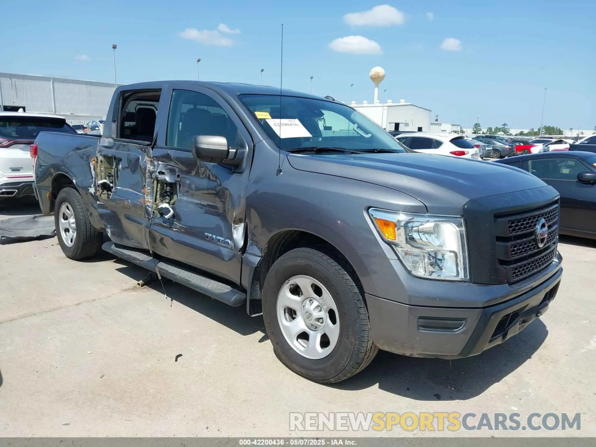 1 Photograph of a damaged car 1N6AA1EE7LN504559 NISSAN TITAN 2020