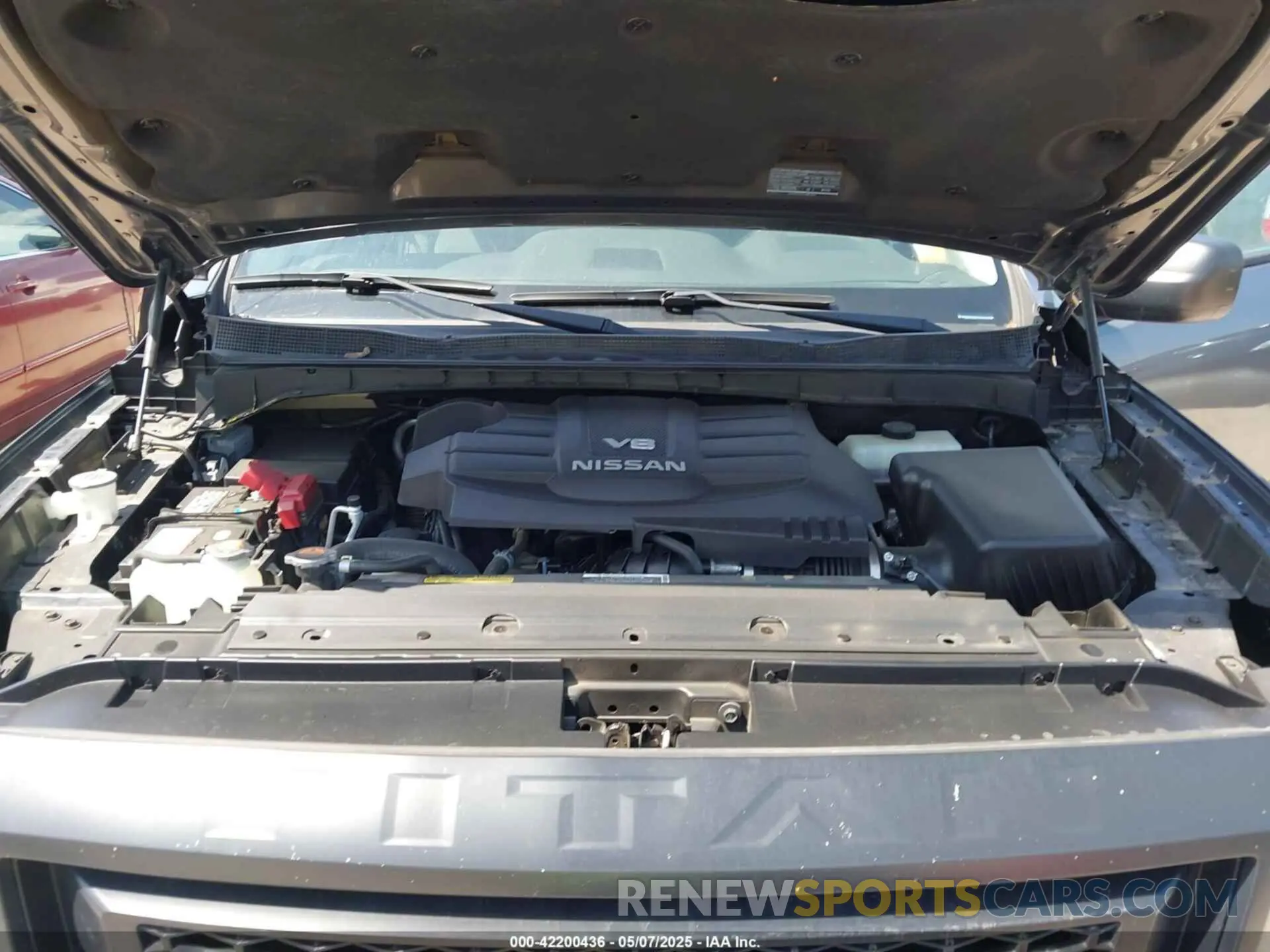 10 Photograph of a damaged car 1N6AA1EE7LN504559 NISSAN TITAN 2020