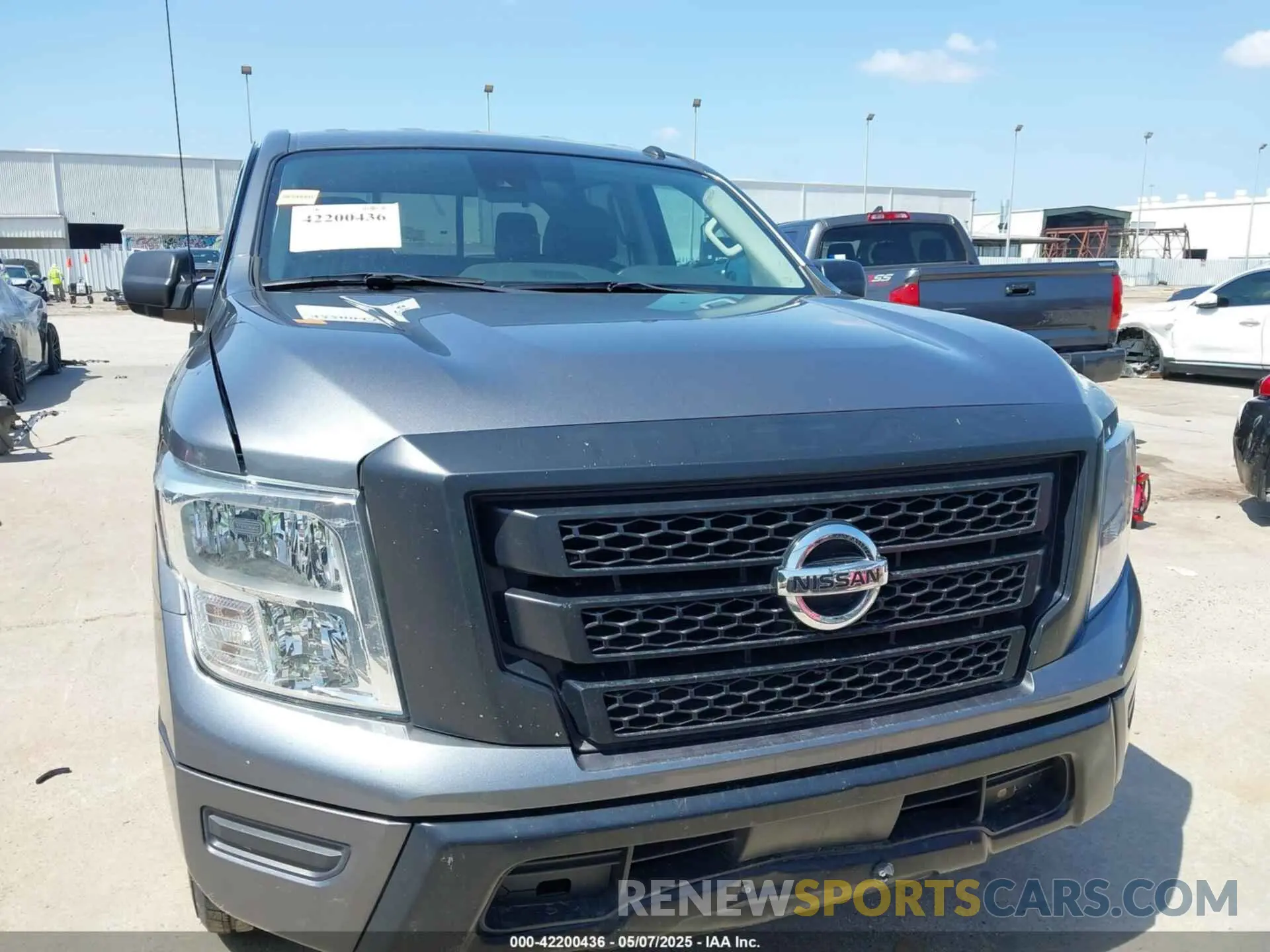 12 Photograph of a damaged car 1N6AA1EE7LN504559 NISSAN TITAN 2020
