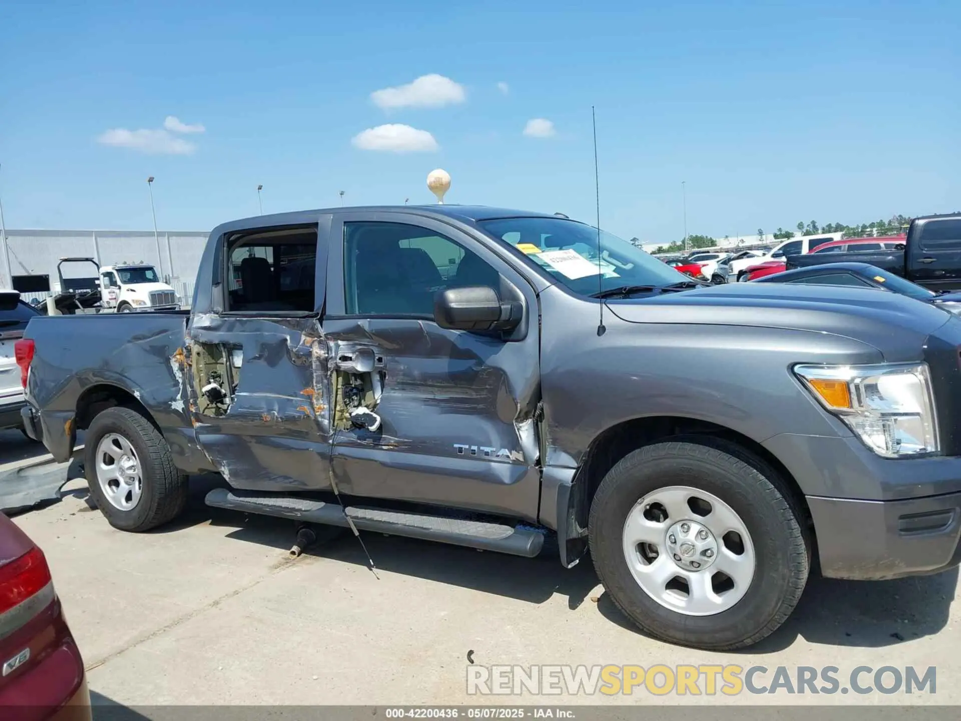 13 Photograph of a damaged car 1N6AA1EE7LN504559 NISSAN TITAN 2020