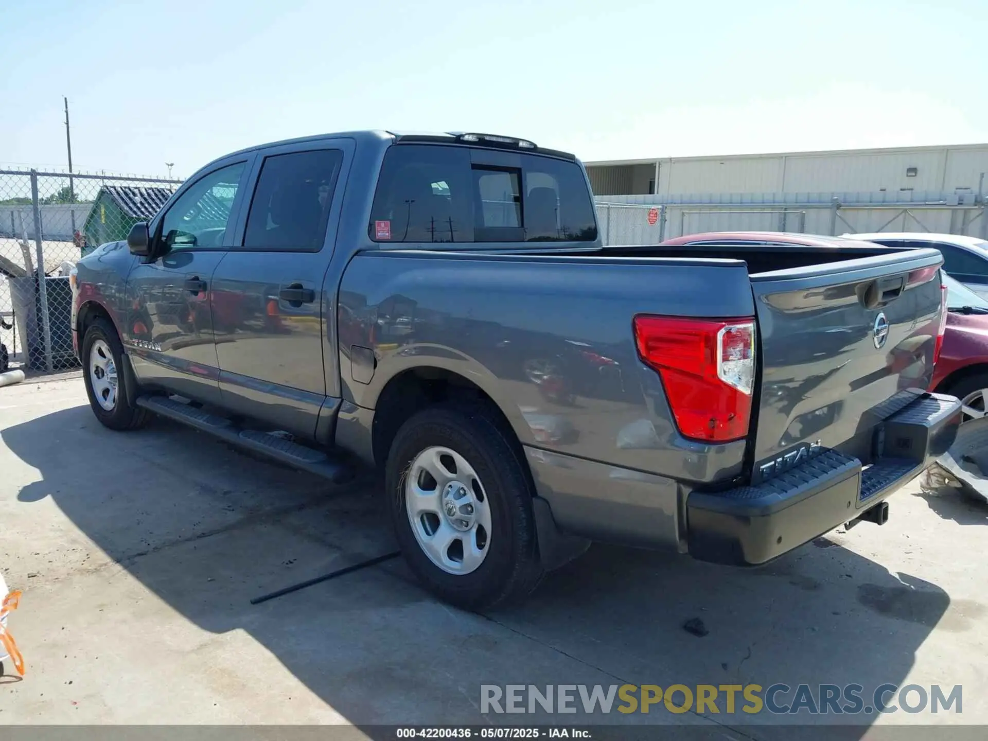 3 Photograph of a damaged car 1N6AA1EE7LN504559 NISSAN TITAN 2020