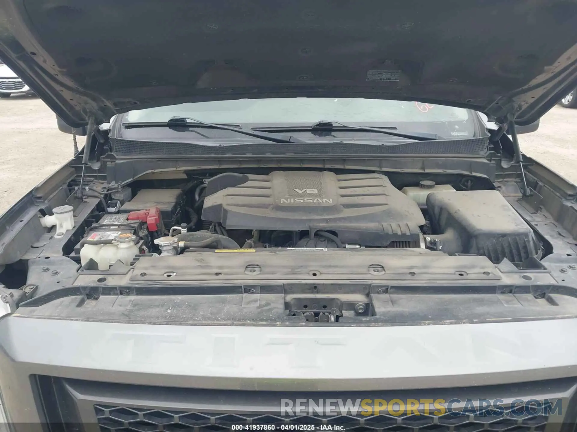 10 Photograph of a damaged car 1N6AA1EF1LN503027 NISSAN TITAN 2020