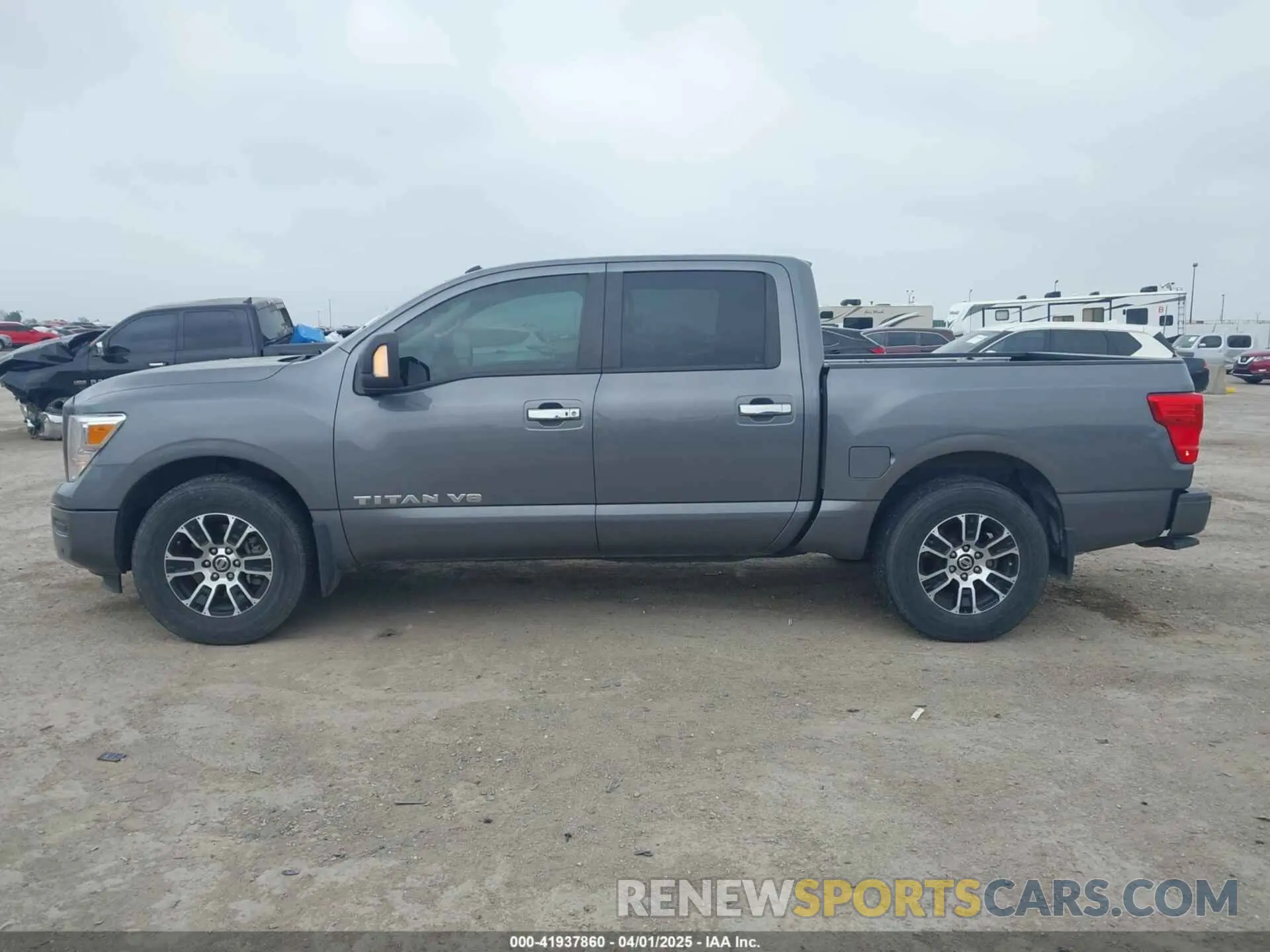 14 Photograph of a damaged car 1N6AA1EF1LN503027 NISSAN TITAN 2020