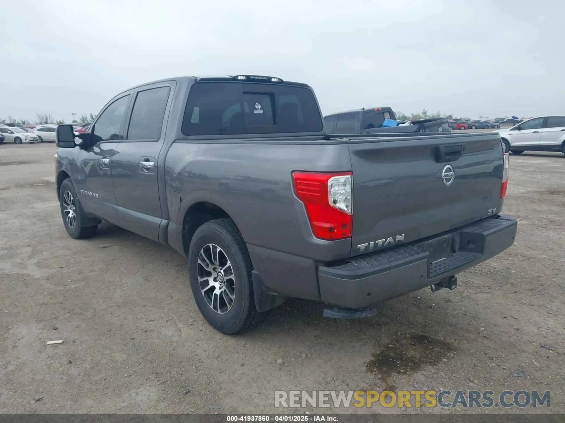 3 Photograph of a damaged car 1N6AA1EF1LN503027 NISSAN TITAN 2020