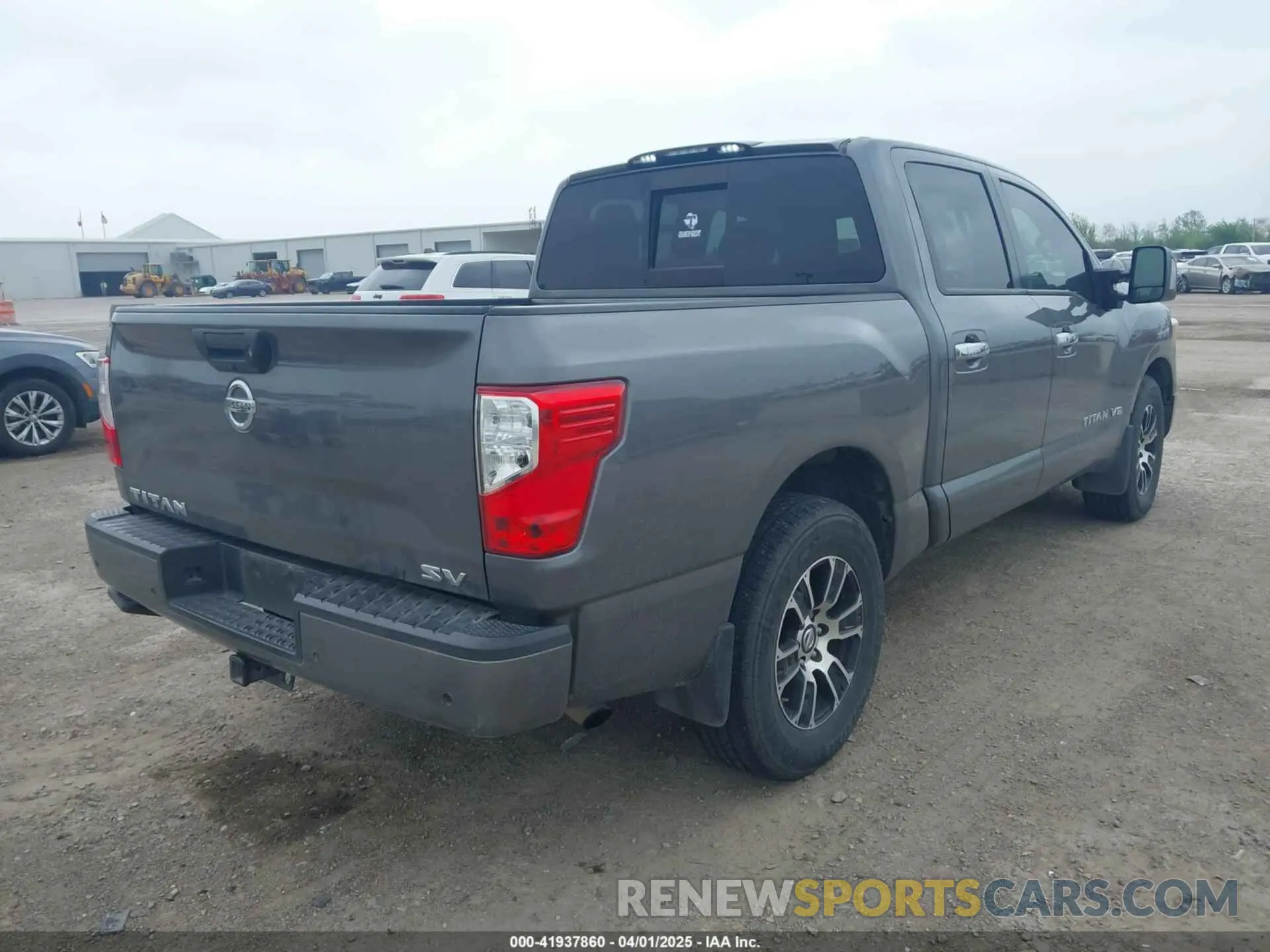 4 Photograph of a damaged car 1N6AA1EF1LN503027 NISSAN TITAN 2020