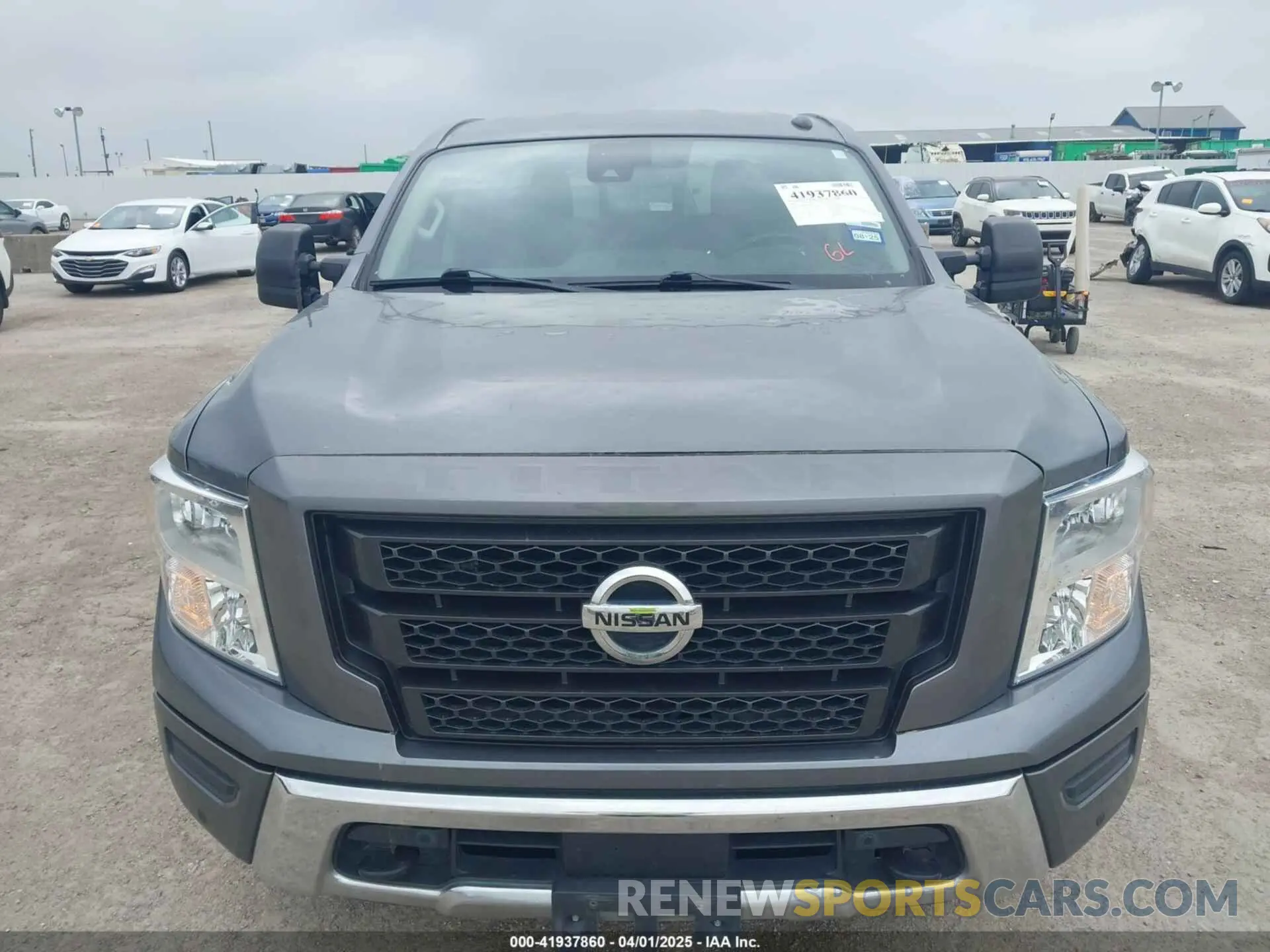6 Photograph of a damaged car 1N6AA1EF1LN503027 NISSAN TITAN 2020