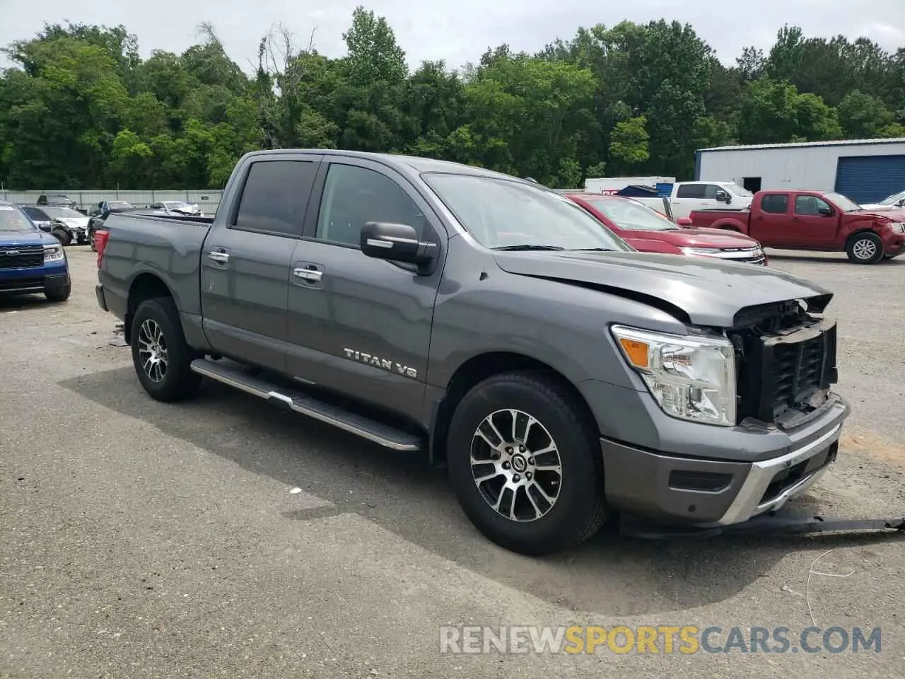 4 Photograph of a damaged car 1N6AA1EF1LN508633 NISSAN TITAN 2020