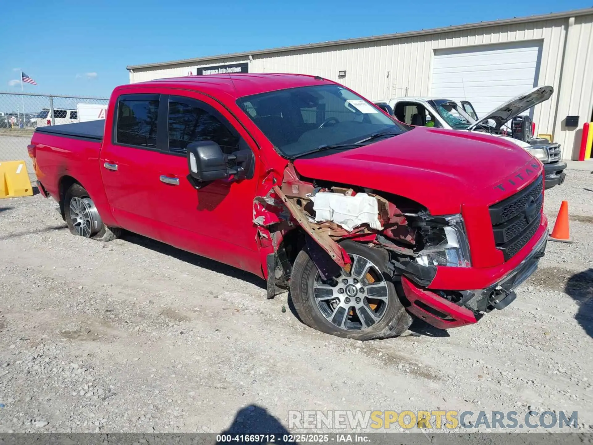 1 Photograph of a damaged car 1N6AA1EF6LN503766 NISSAN TITAN 2020
