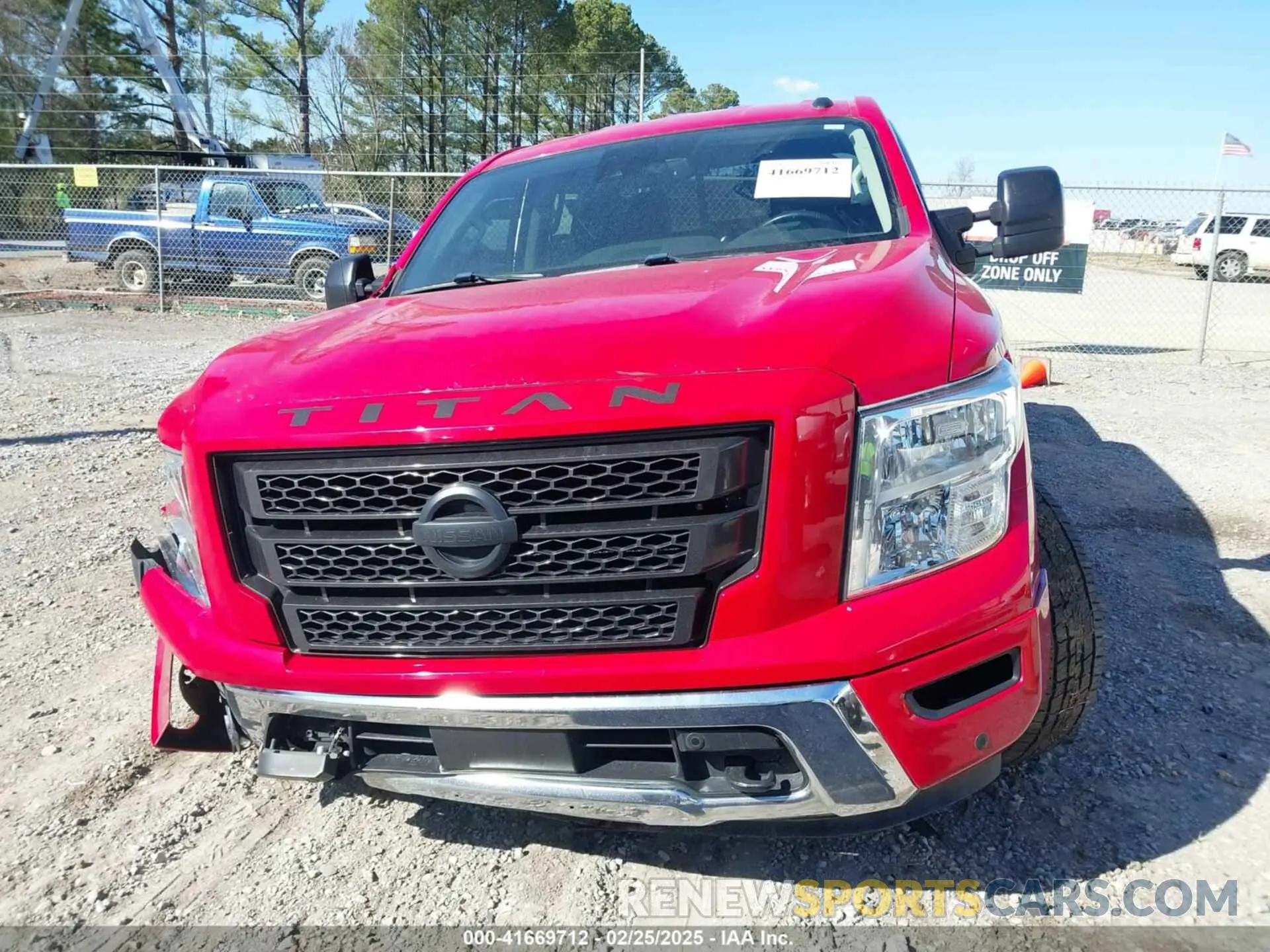 12 Photograph of a damaged car 1N6AA1EF6LN503766 NISSAN TITAN 2020