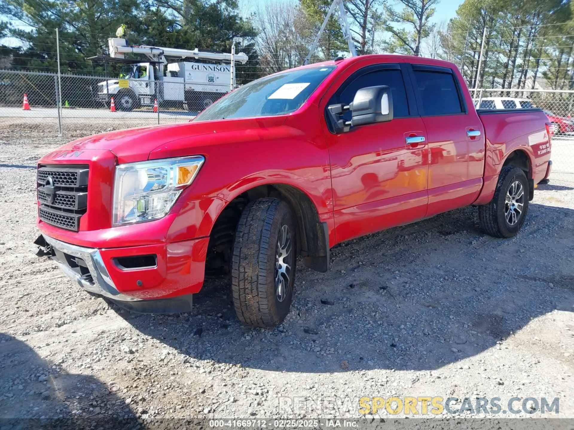 2 Photograph of a damaged car 1N6AA1EF6LN503766 NISSAN TITAN 2020