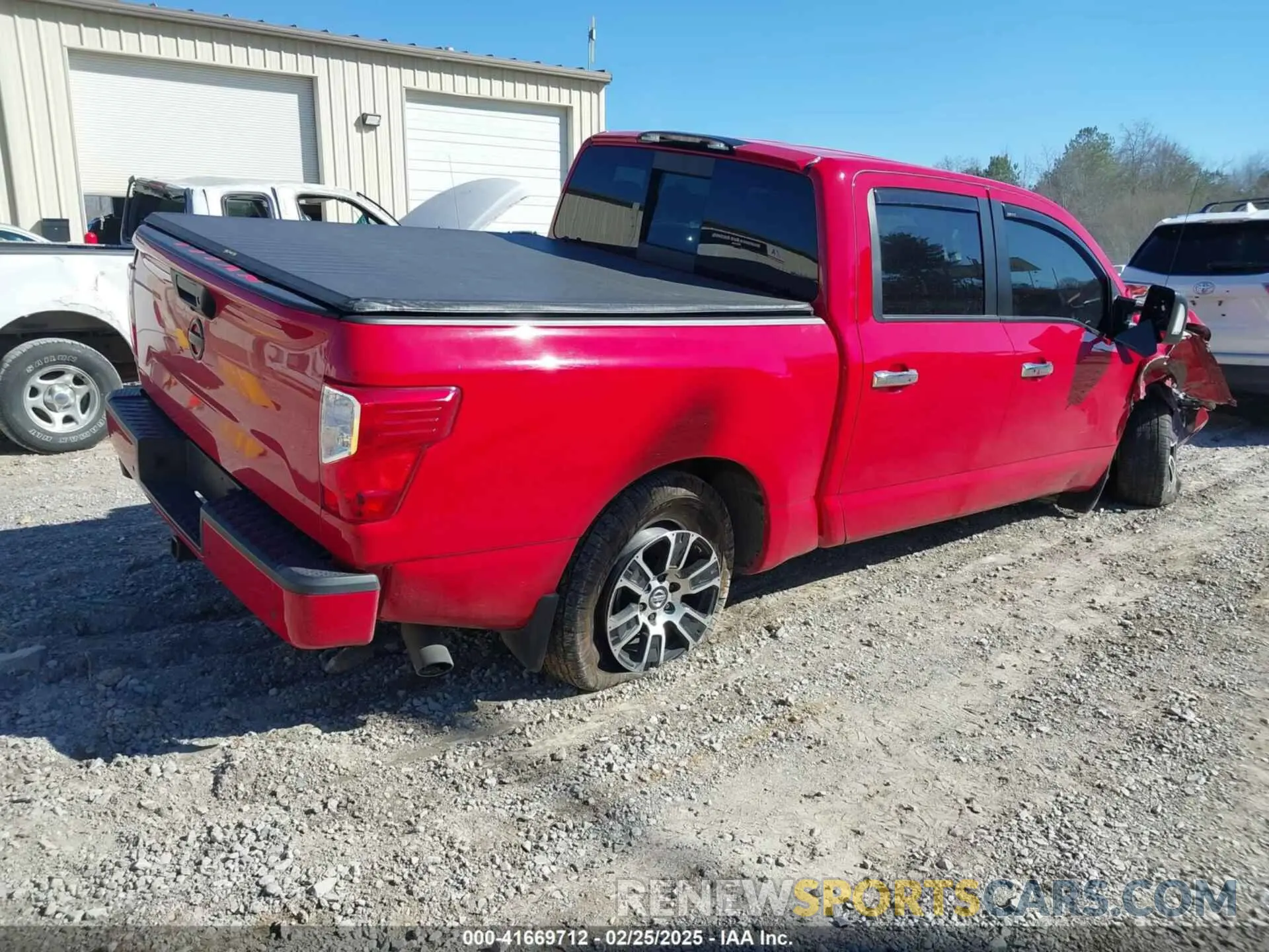 4 Photograph of a damaged car 1N6AA1EF6LN503766 NISSAN TITAN 2020