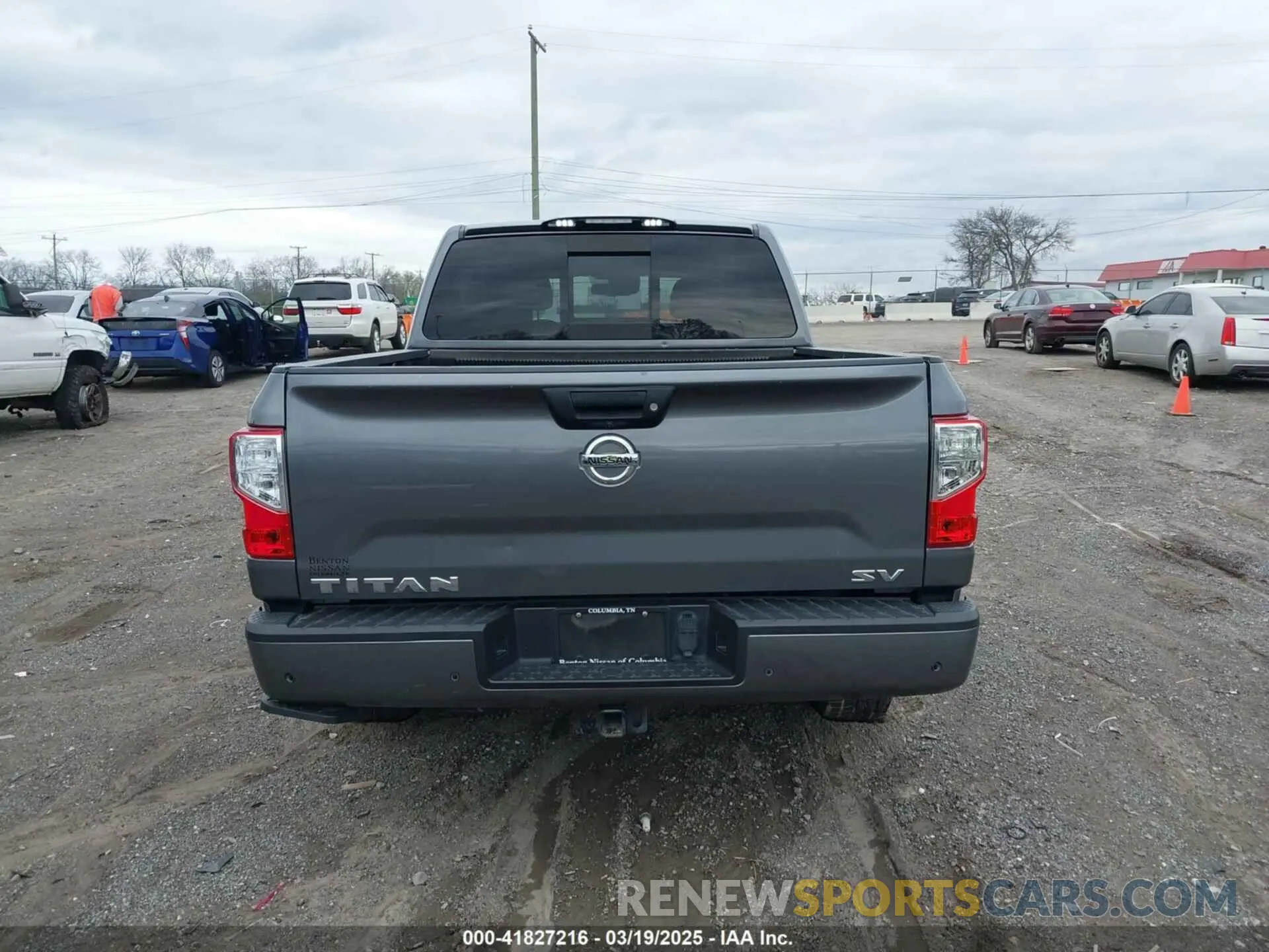 16 Photograph of a damaged car 1N6AA1EF8LN505938 NISSAN TITAN 2020