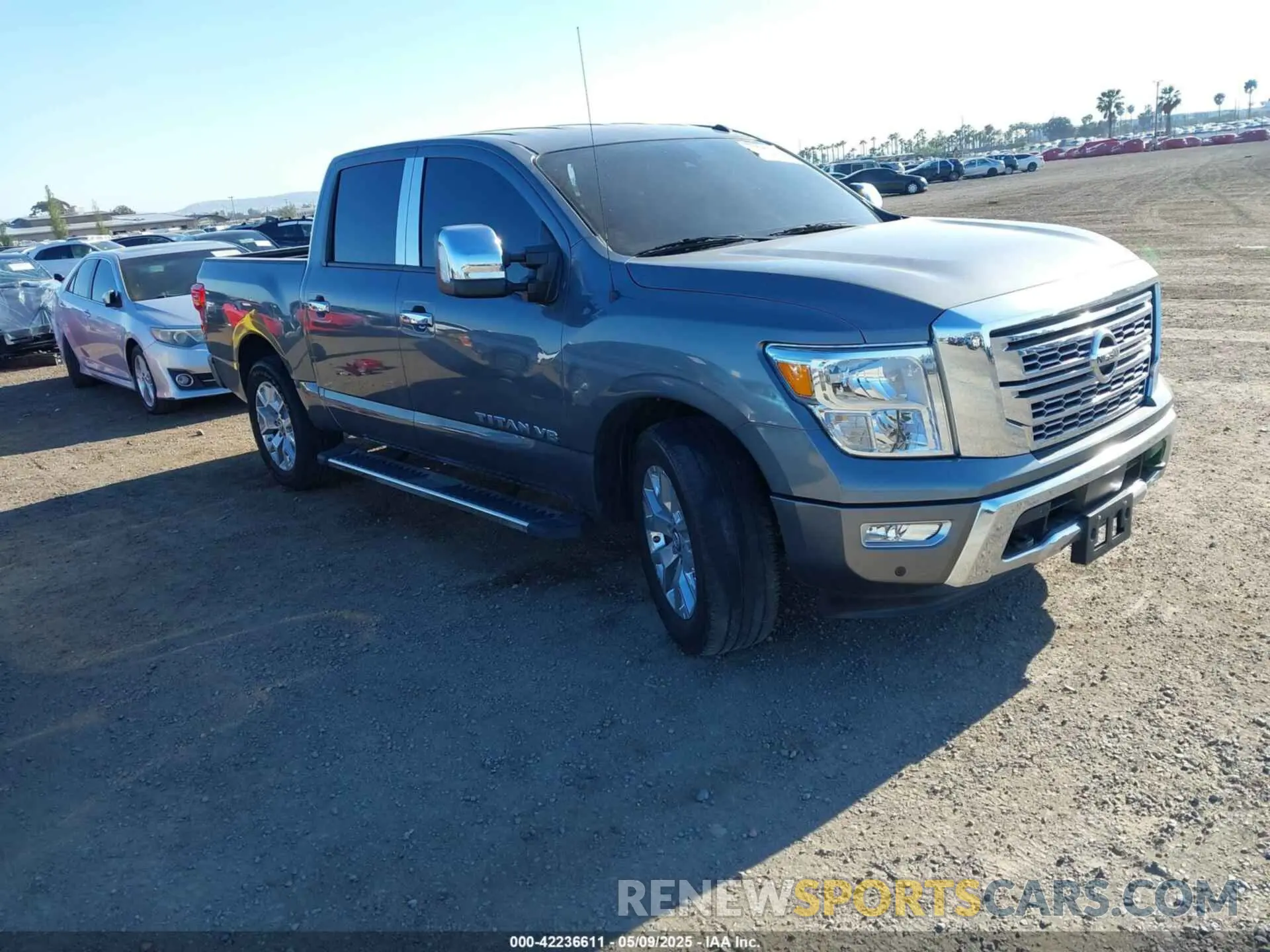 1 Photograph of a damaged car 1N6AA1EF8LN512582 NISSAN TITAN 2020