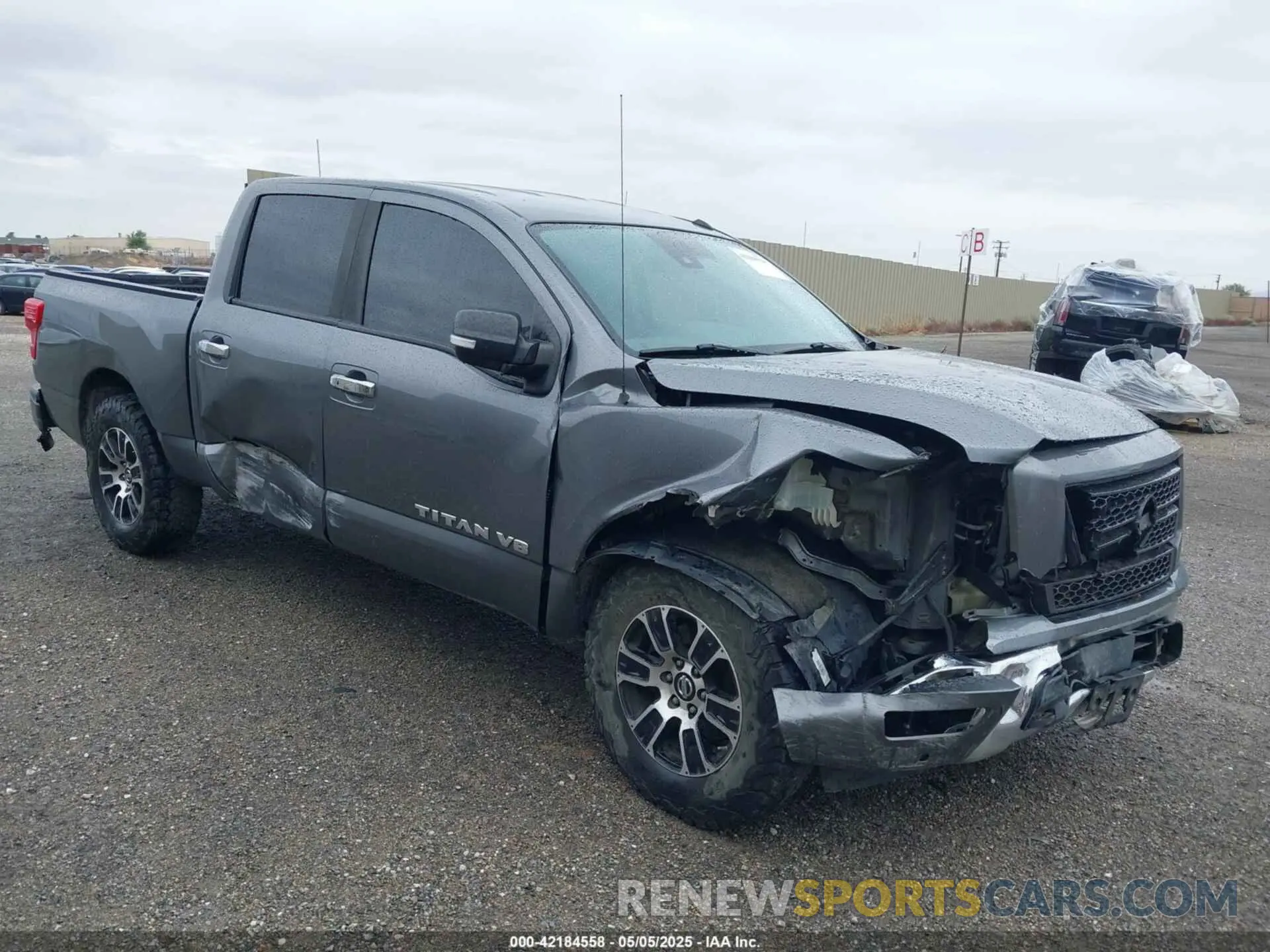 1 Photograph of a damaged car 1N6AA1EF9LN507178 NISSAN TITAN 2020