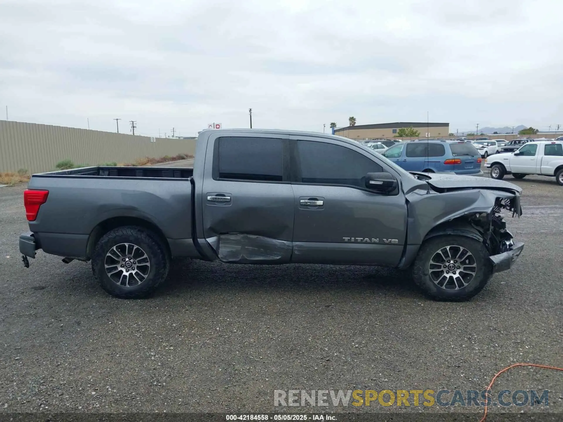 13 Photograph of a damaged car 1N6AA1EF9LN507178 NISSAN TITAN 2020