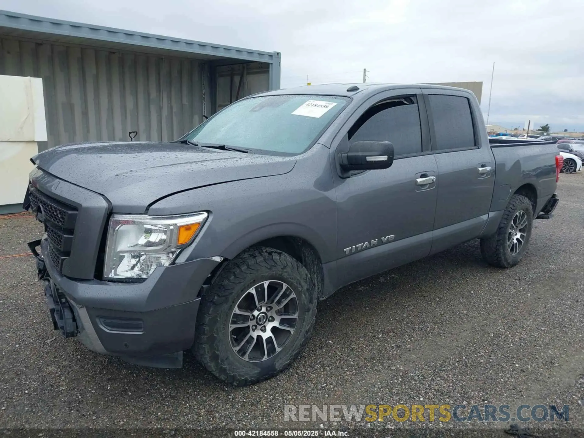 2 Photograph of a damaged car 1N6AA1EF9LN507178 NISSAN TITAN 2020