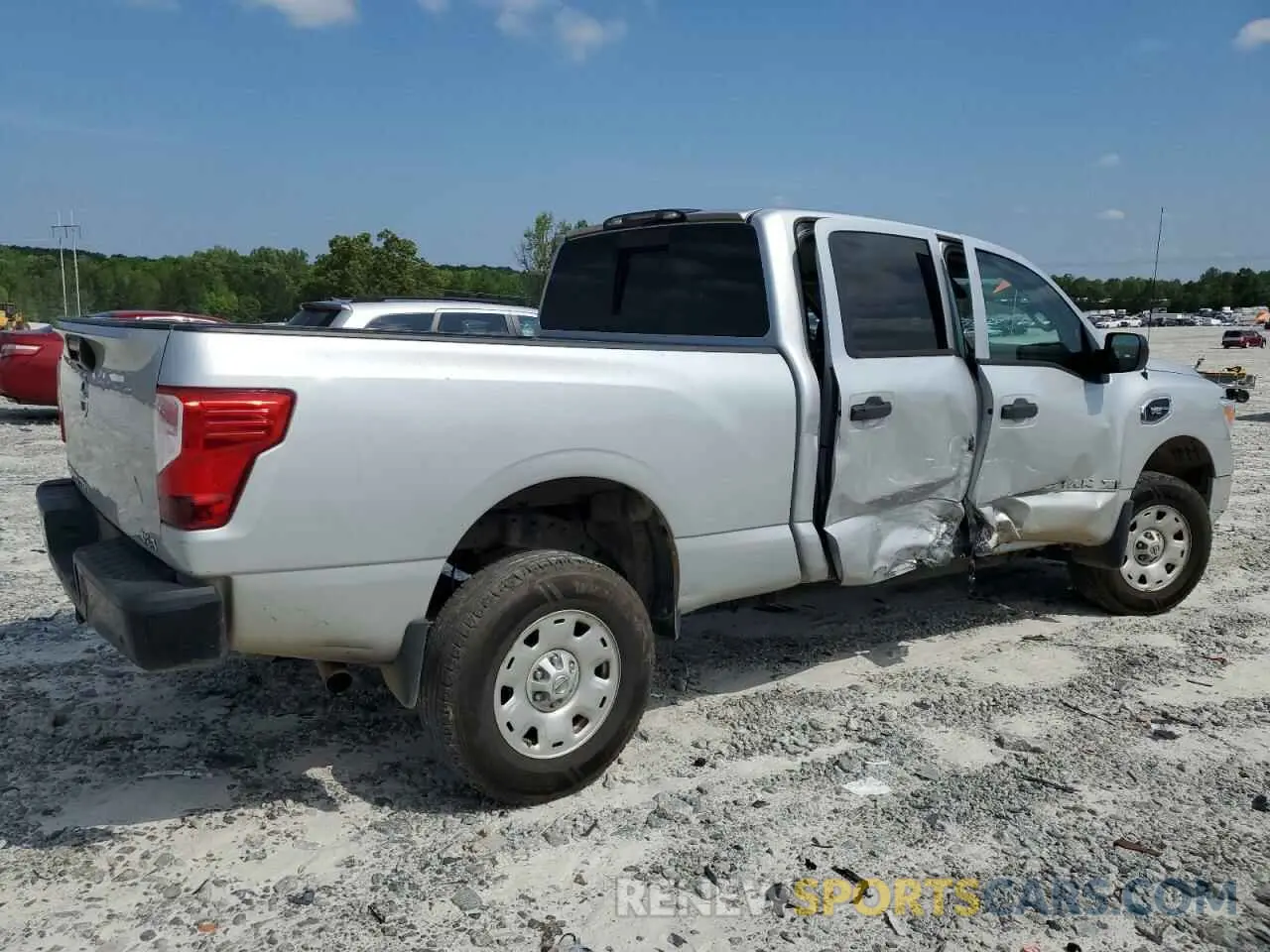 3 Photograph of a damaged car 1N6AA1FA3LN511567 NISSAN TITAN 2020