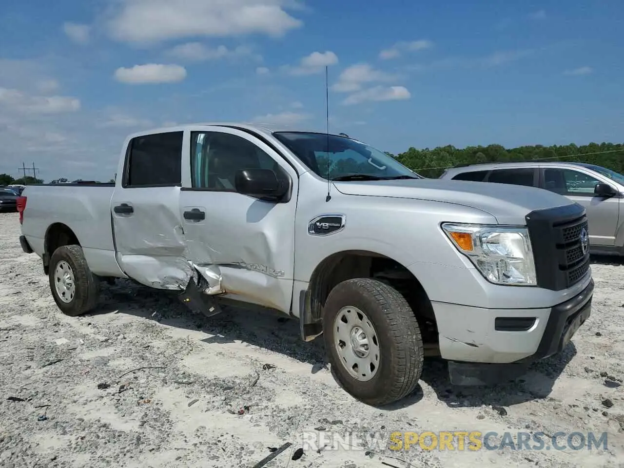 4 Photograph of a damaged car 1N6AA1FA3LN511567 NISSAN TITAN 2020