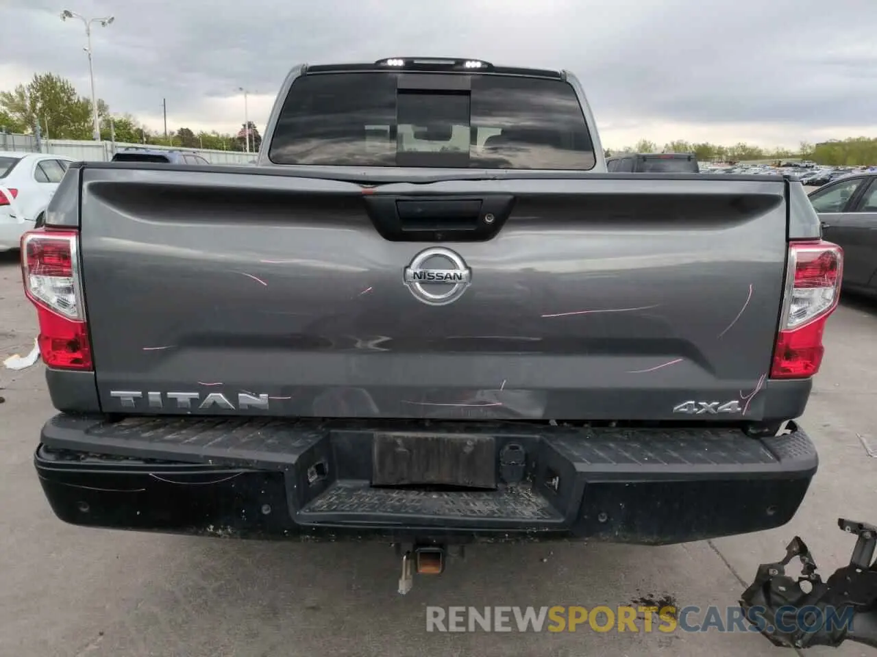 6 Photograph of a damaged car 1N6AA1EC0MN528007 NISSAN TITAN 2021