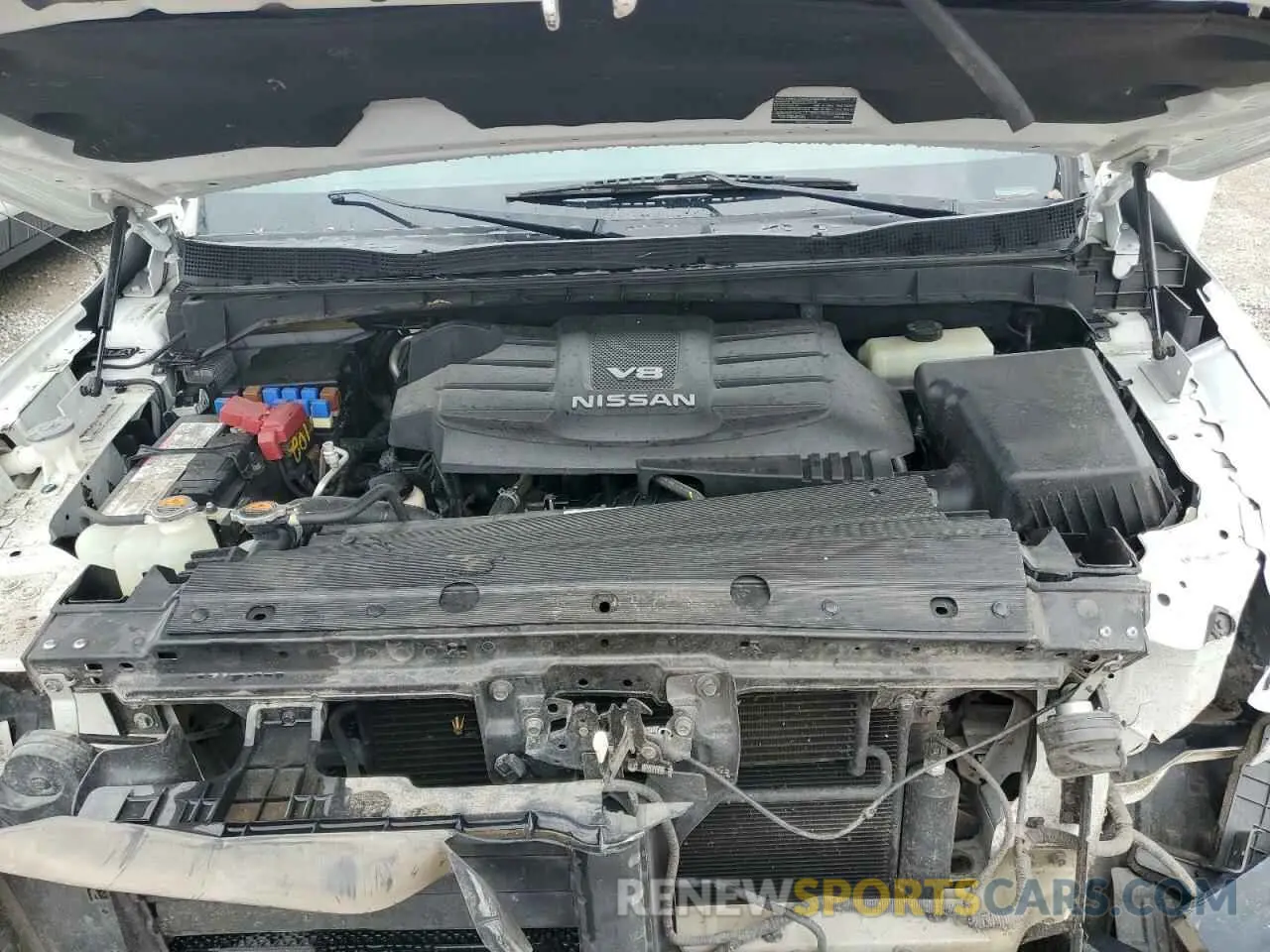11 Photograph of a damaged car 1N6AA1EC6MN500664 NISSAN TITAN 2021