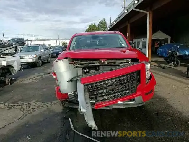 13 Photograph of a damaged car 1N6AA1ED0MN510017 NISSAN TITAN 2021