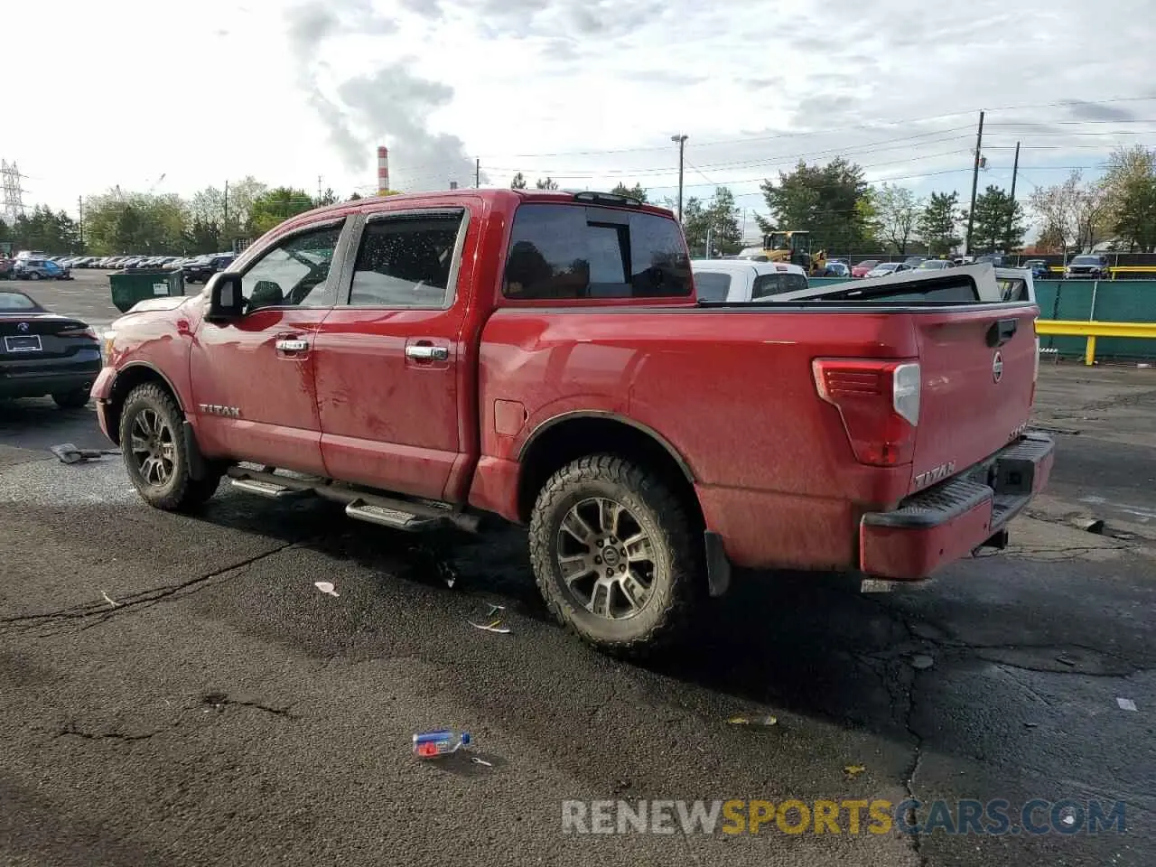 2 Photograph of a damaged car 1N6AA1ED0MN510017 NISSAN TITAN 2021