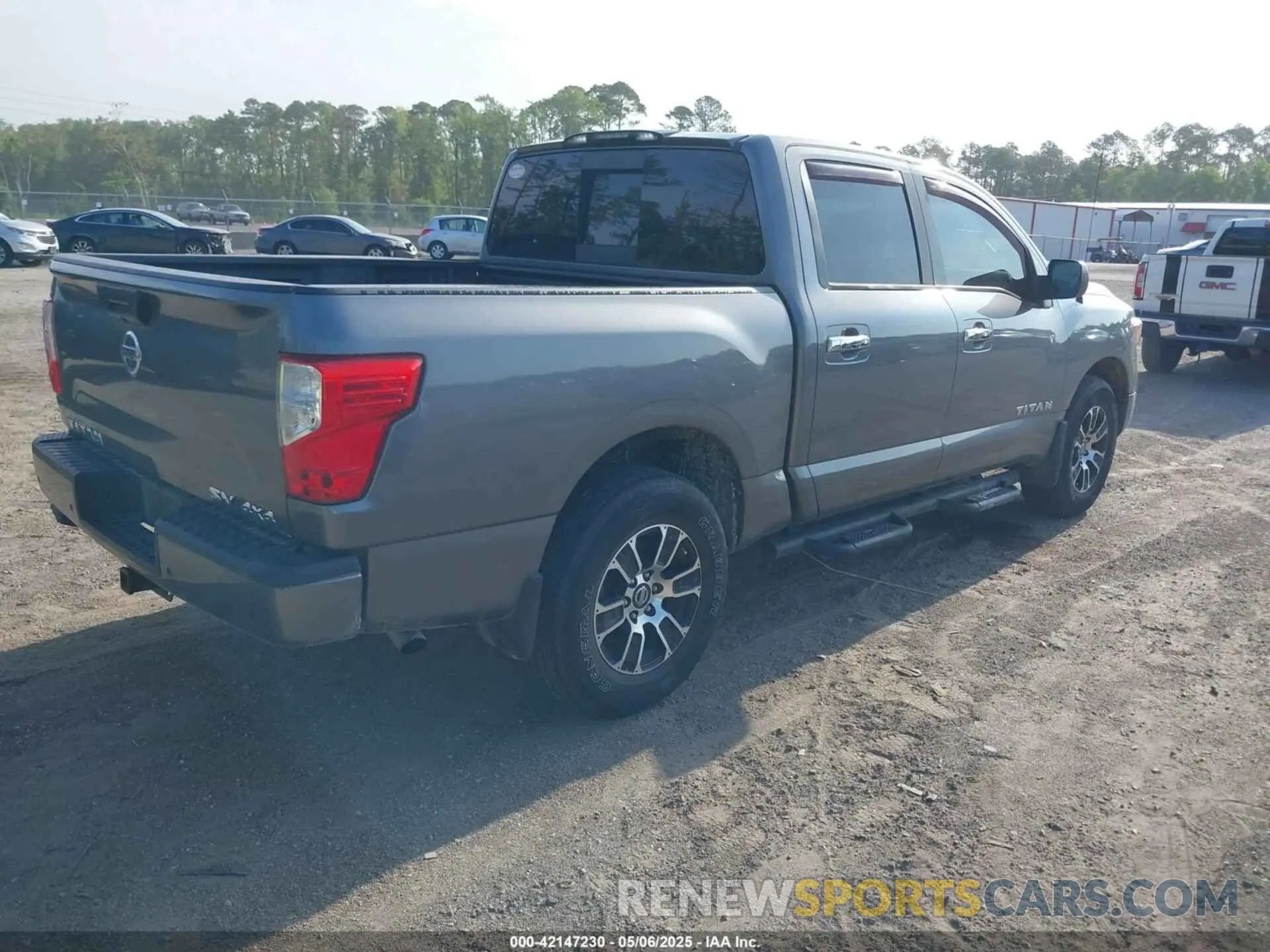 4 Photograph of a damaged car 1N6AA1ED0MN518084 NISSAN TITAN 2021