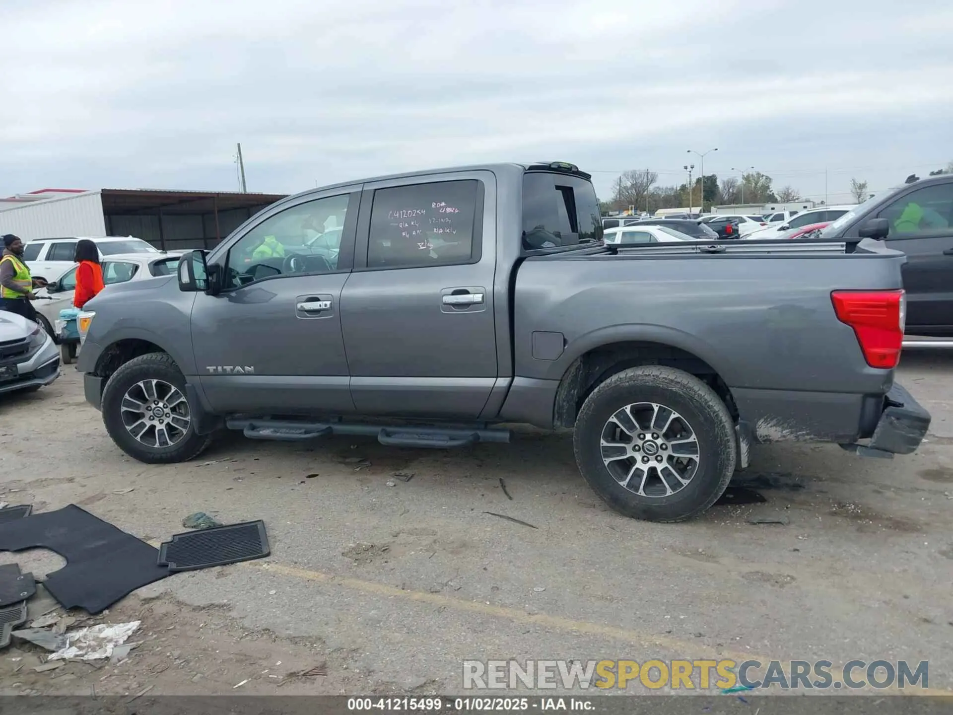 14 Photograph of a damaged car 1N6AA1ED0MN531921 NISSAN TITAN 2021