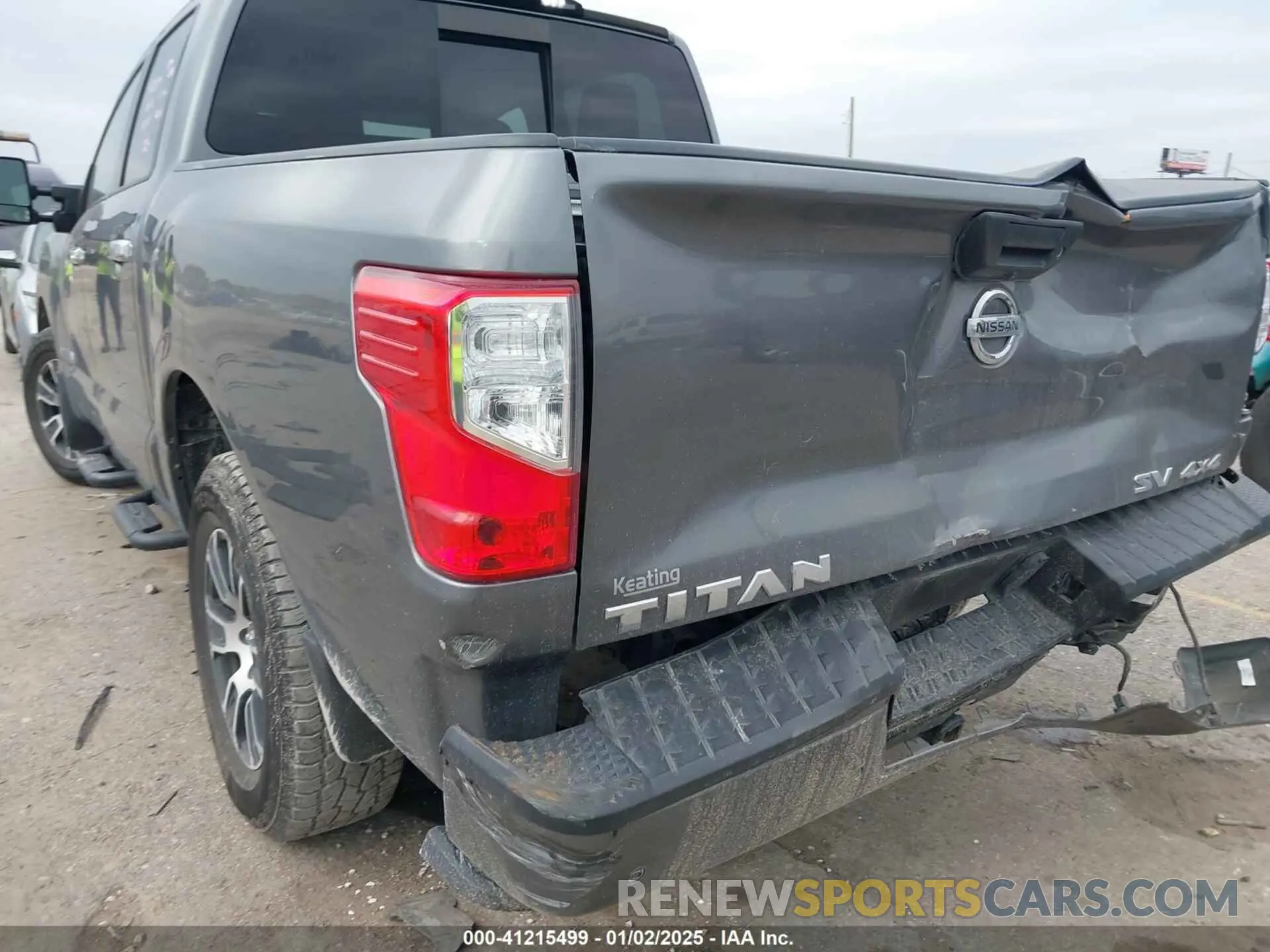6 Photograph of a damaged car 1N6AA1ED0MN531921 NISSAN TITAN 2021